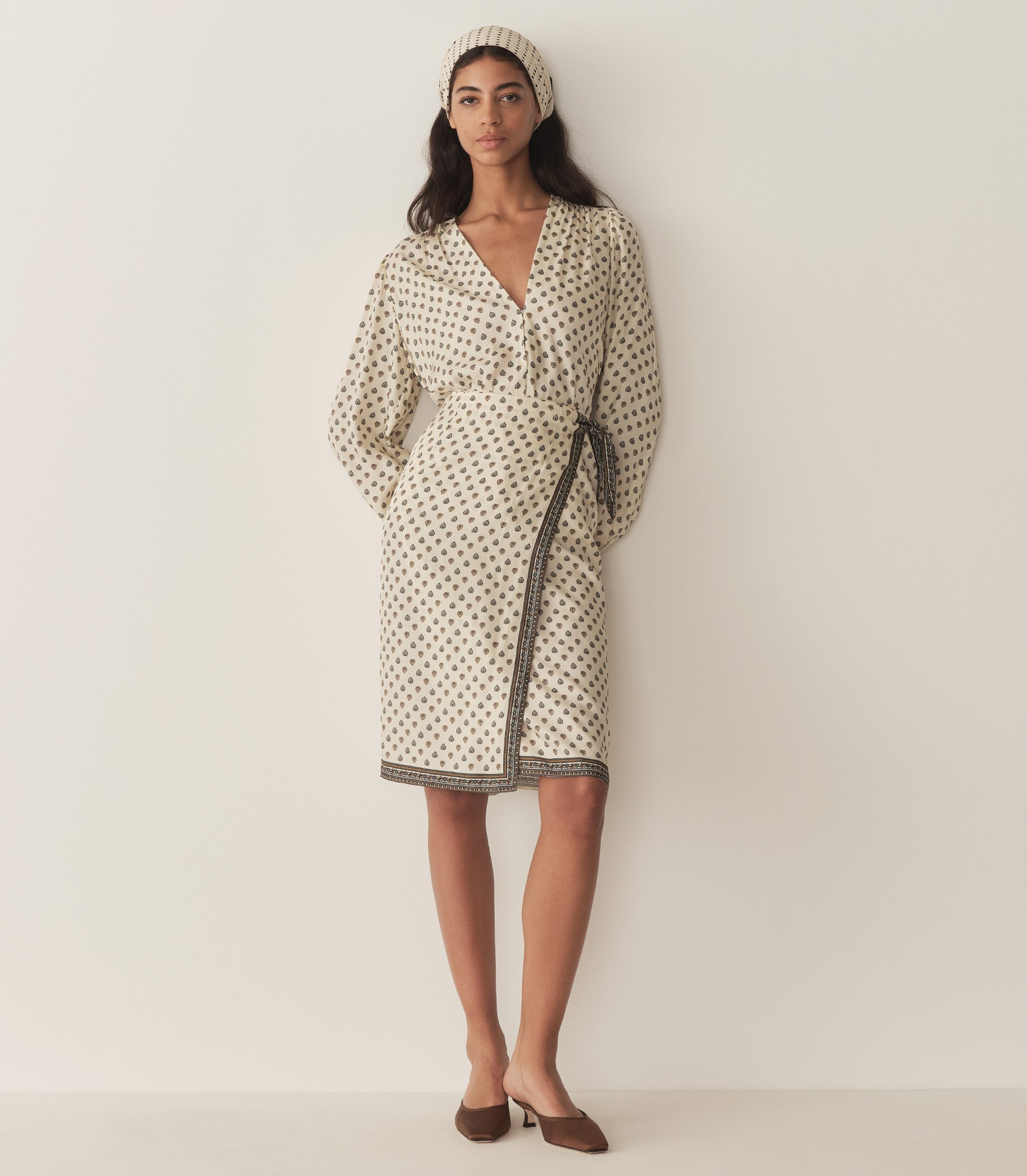HMD -- DELIA SKIRT -- RIVIERA FOULARD view 6
