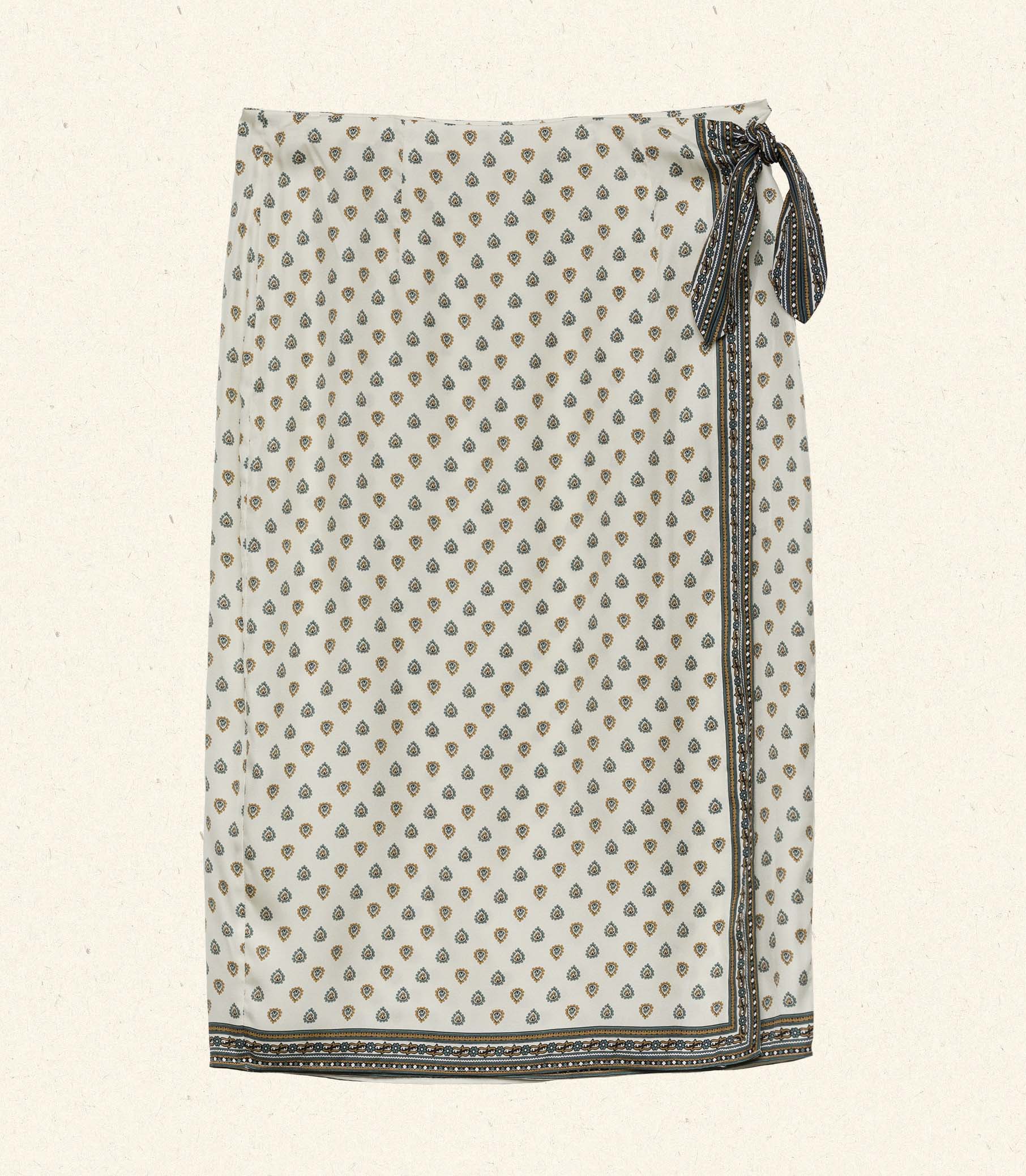 DELIA SKIRT -- RIVIERA FOULARD view 9