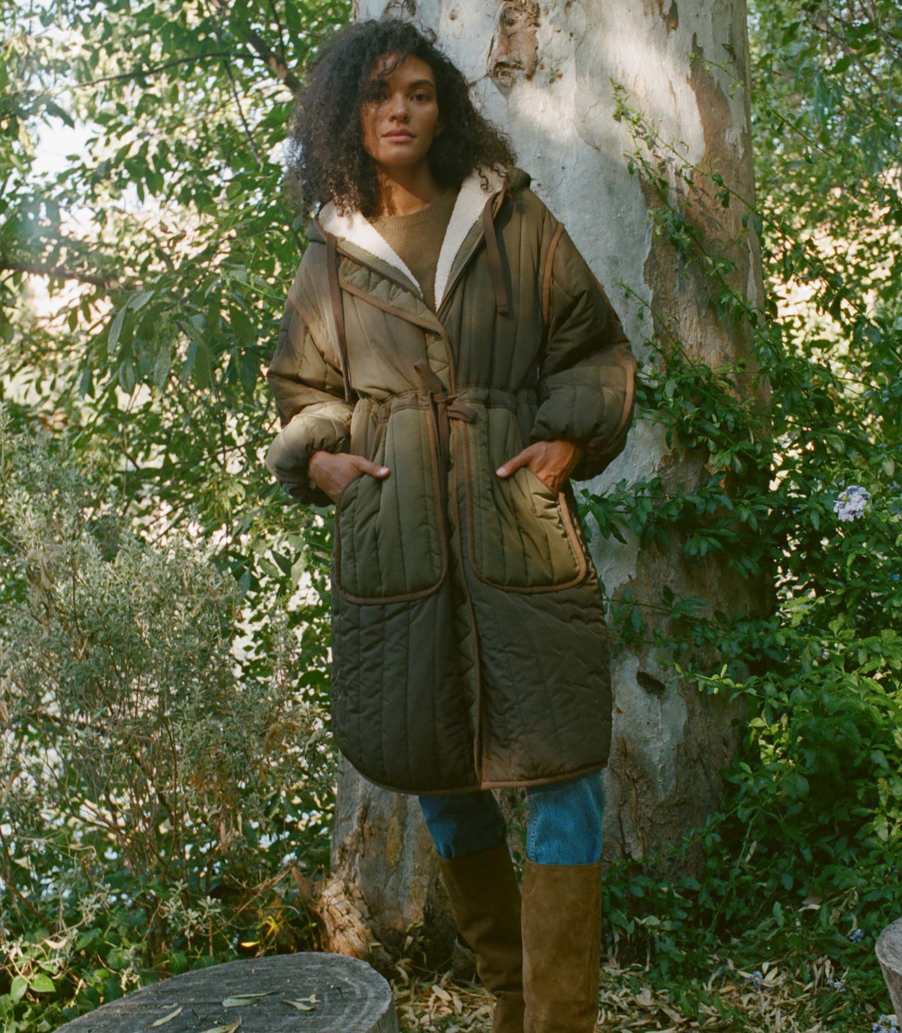 DELL COAT -- OLIVE GROVE view 2
