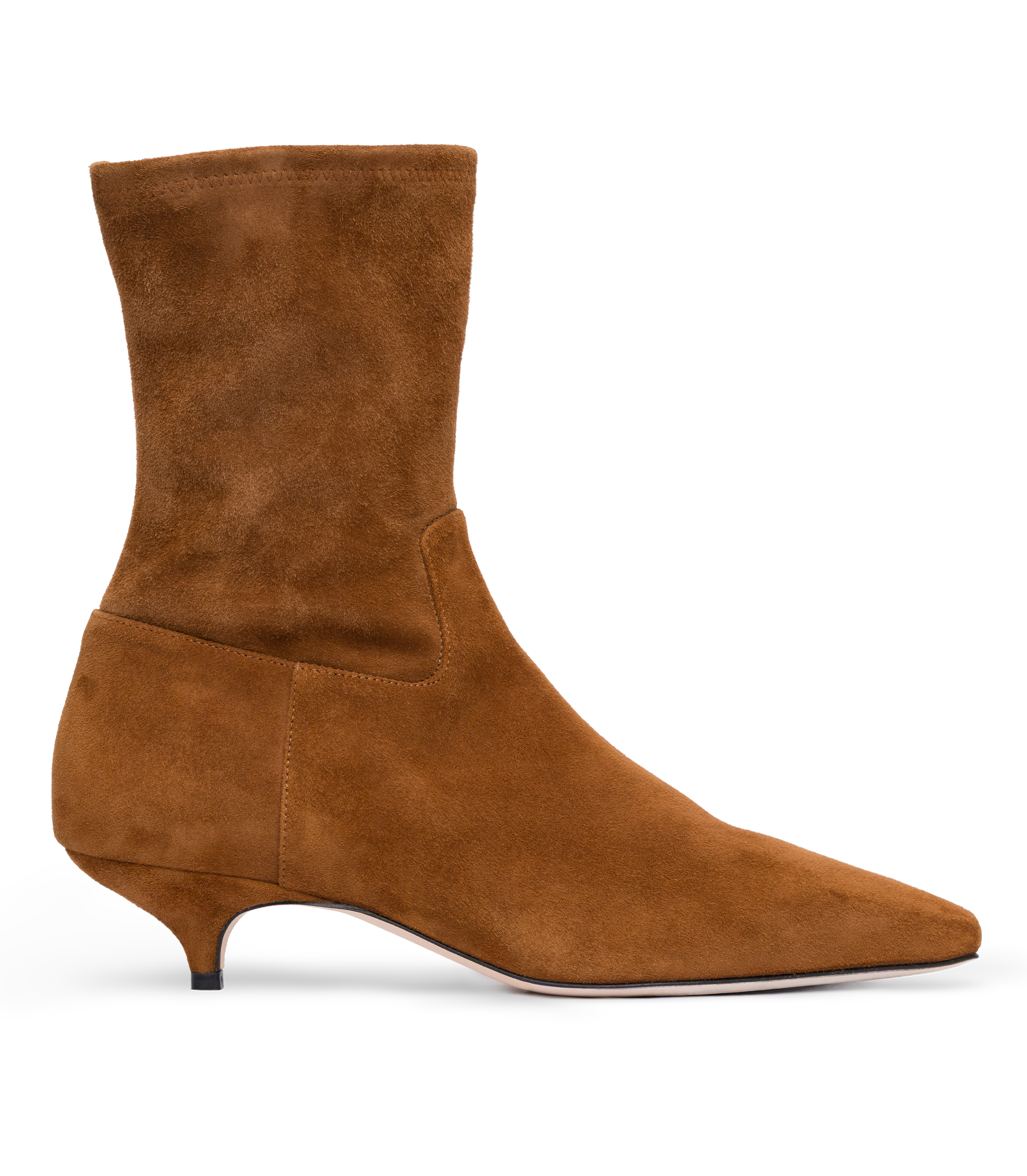 DEVI BOOT -- TORTOISE STRETCH SUEDE view 6
