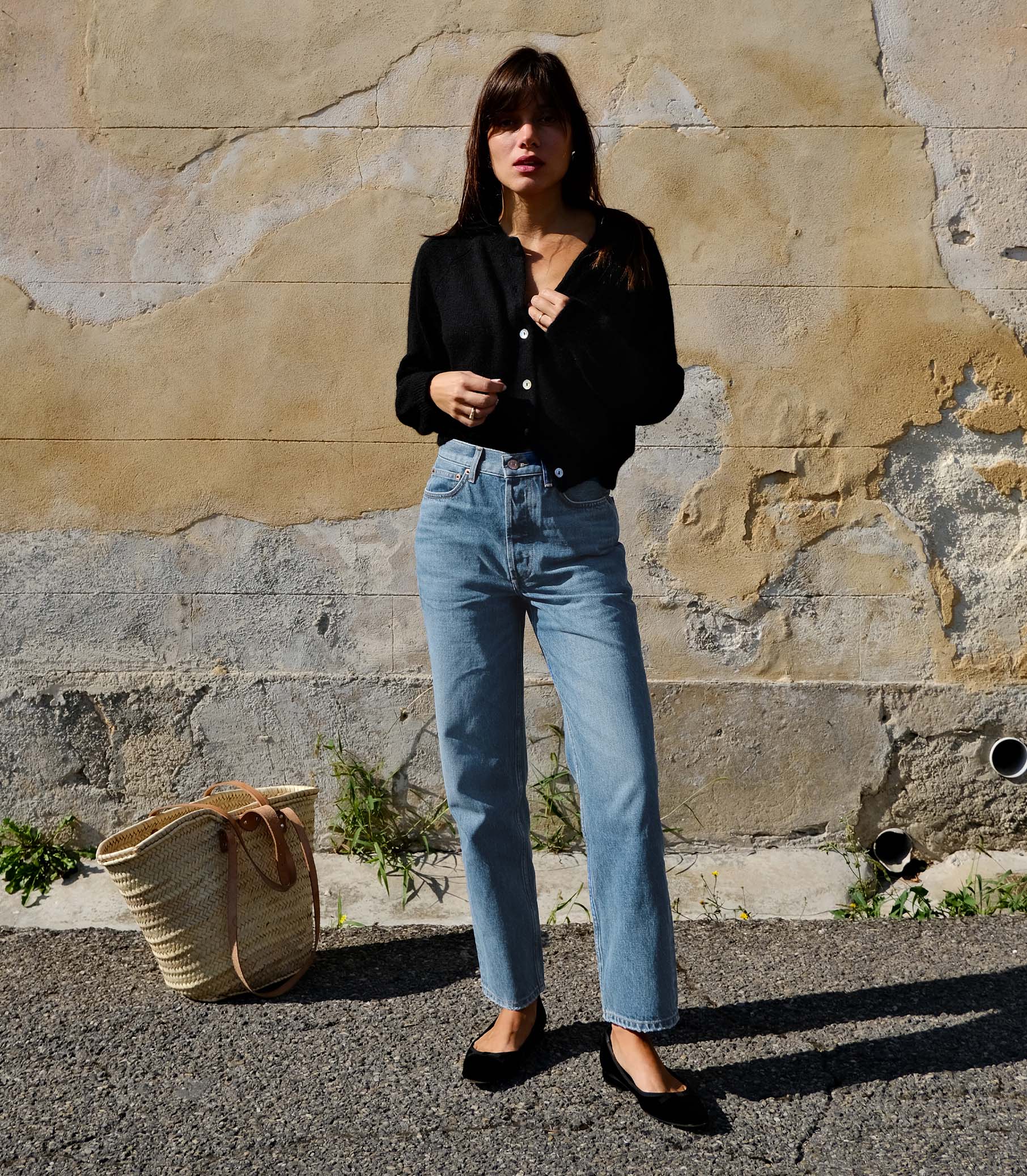 DIANA CROP JEAN -- MARILLET WASH view 1