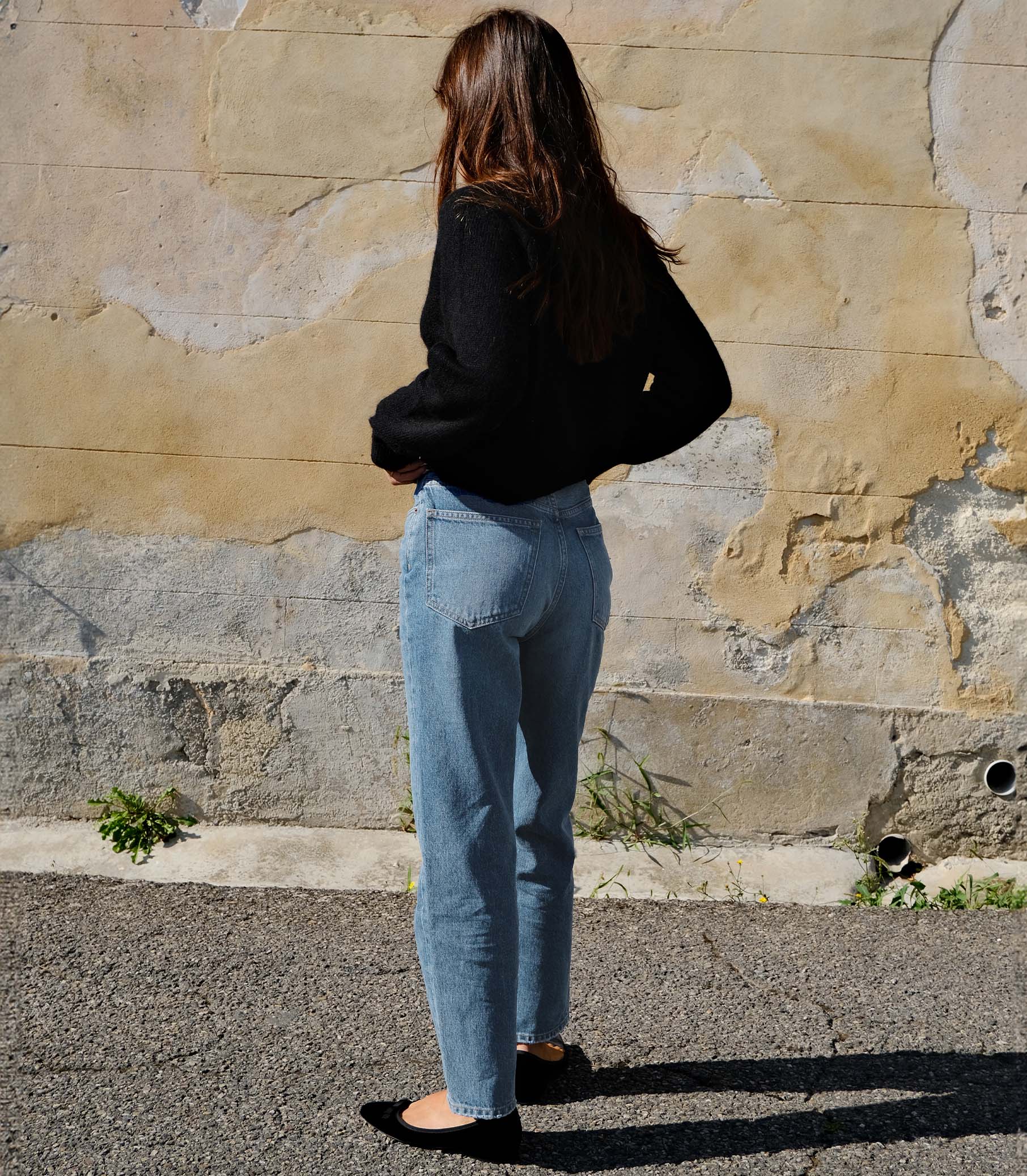 DIANA CROP JEAN -- MARILLET WASH view 4
