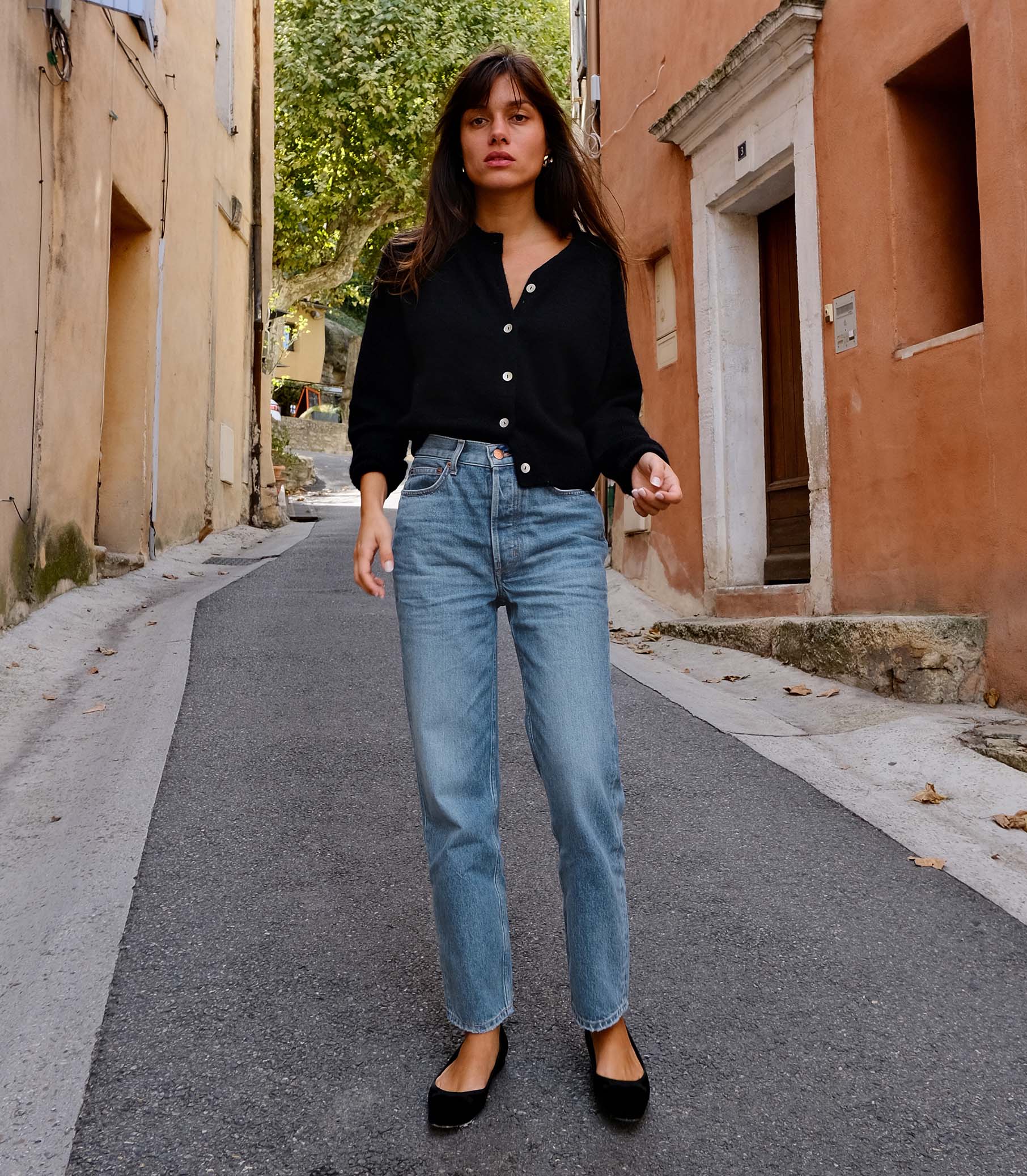 DIANA CROP JEAN -- MARILLET WASH view 3