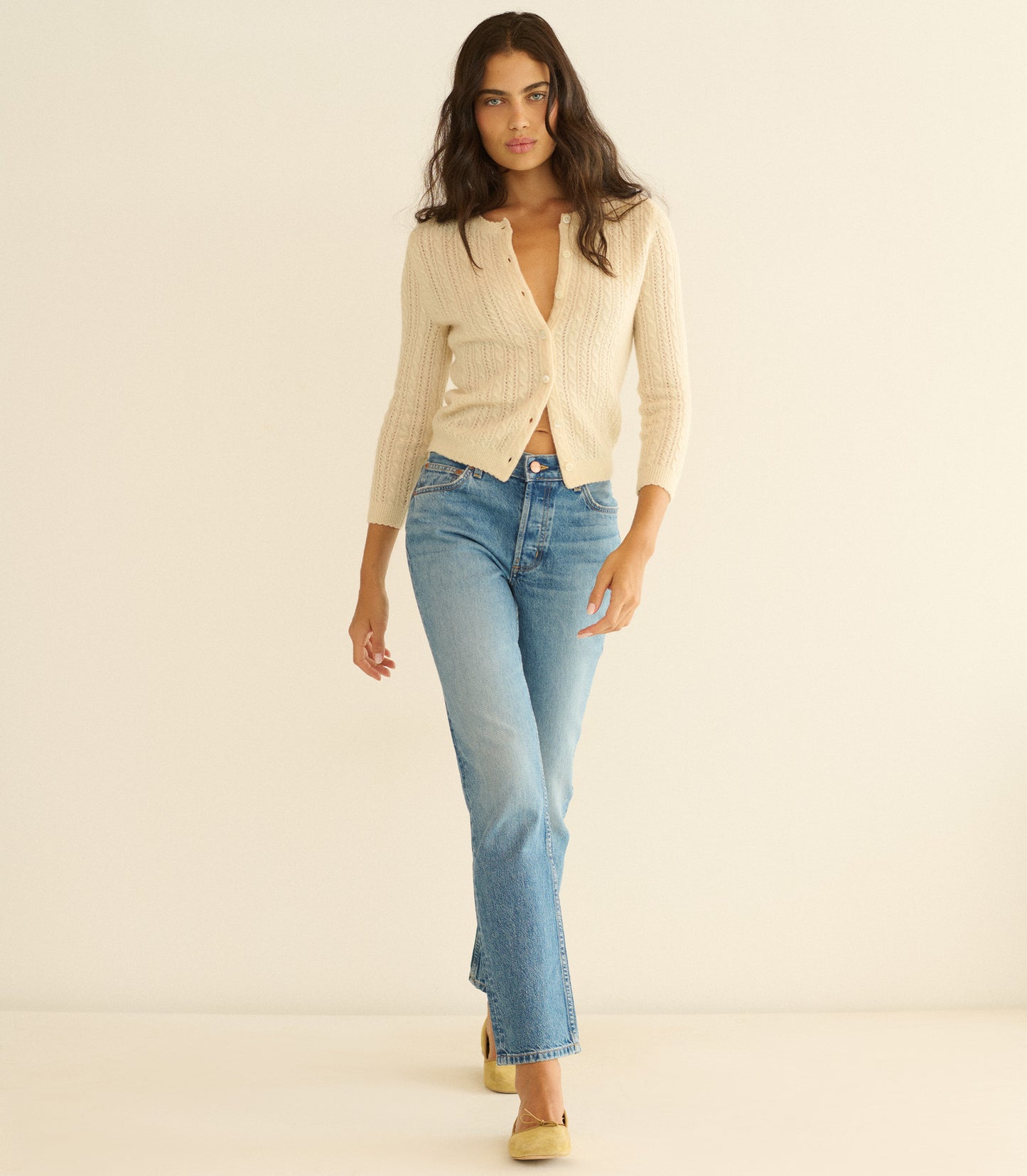 DIANA MID RISE JEAN -- MARVILLE WASH