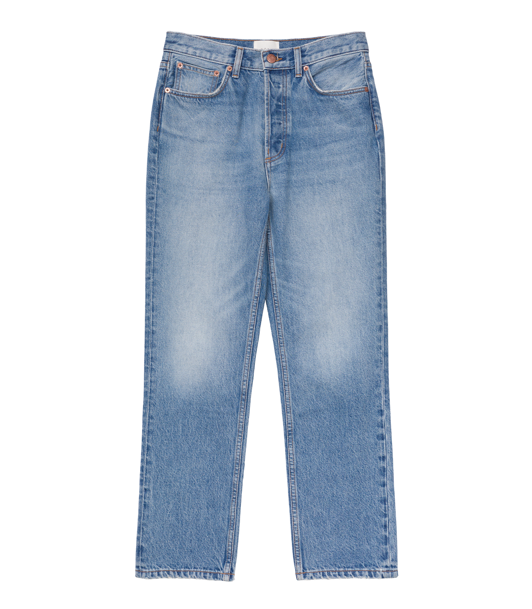 DIANA CROP JEAN -- GENEVE WASH view 4
