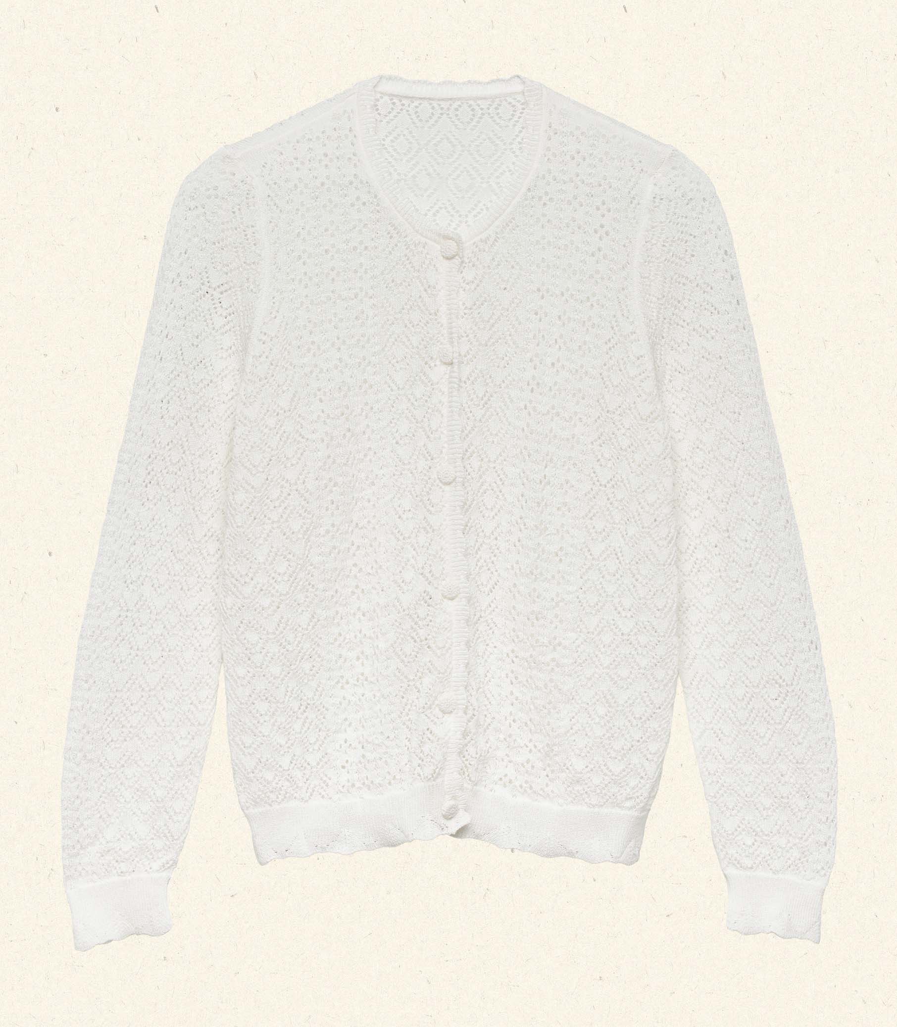 HMD -- DIANE CARDIGAN -- IVORY view 4
