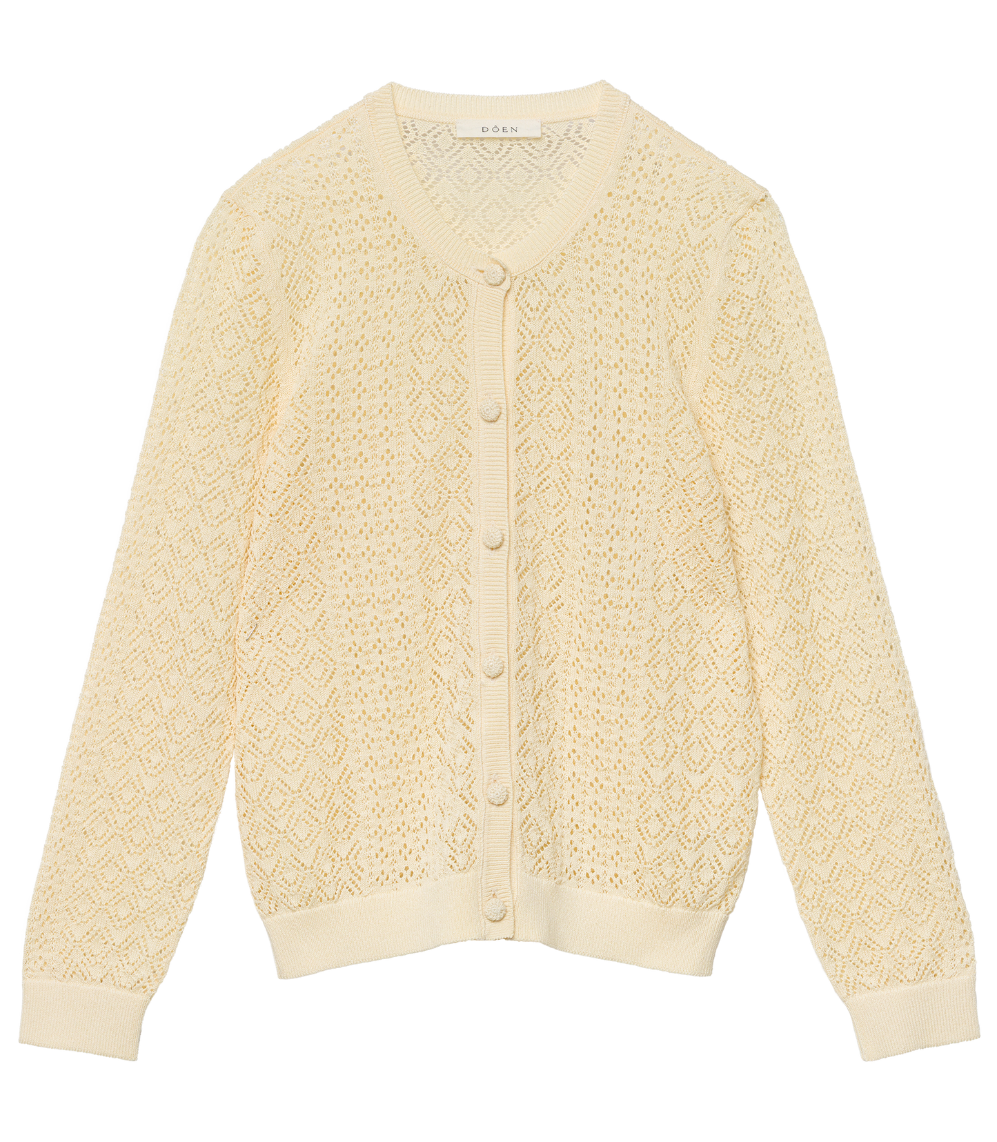 DIANE CARDIGAN -- VANILLA