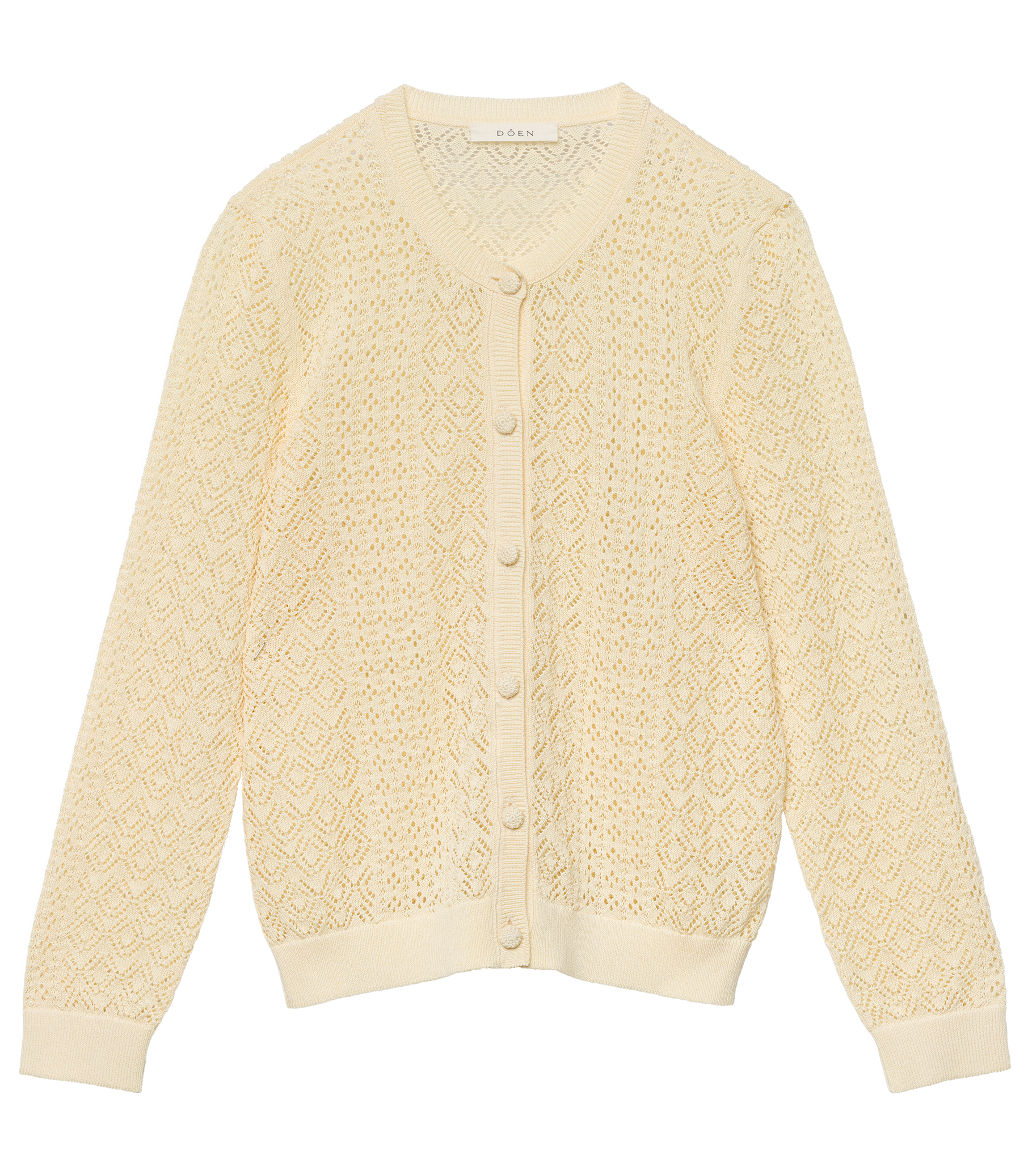 DIANE CARDIGAN -- VANILLA view 6
