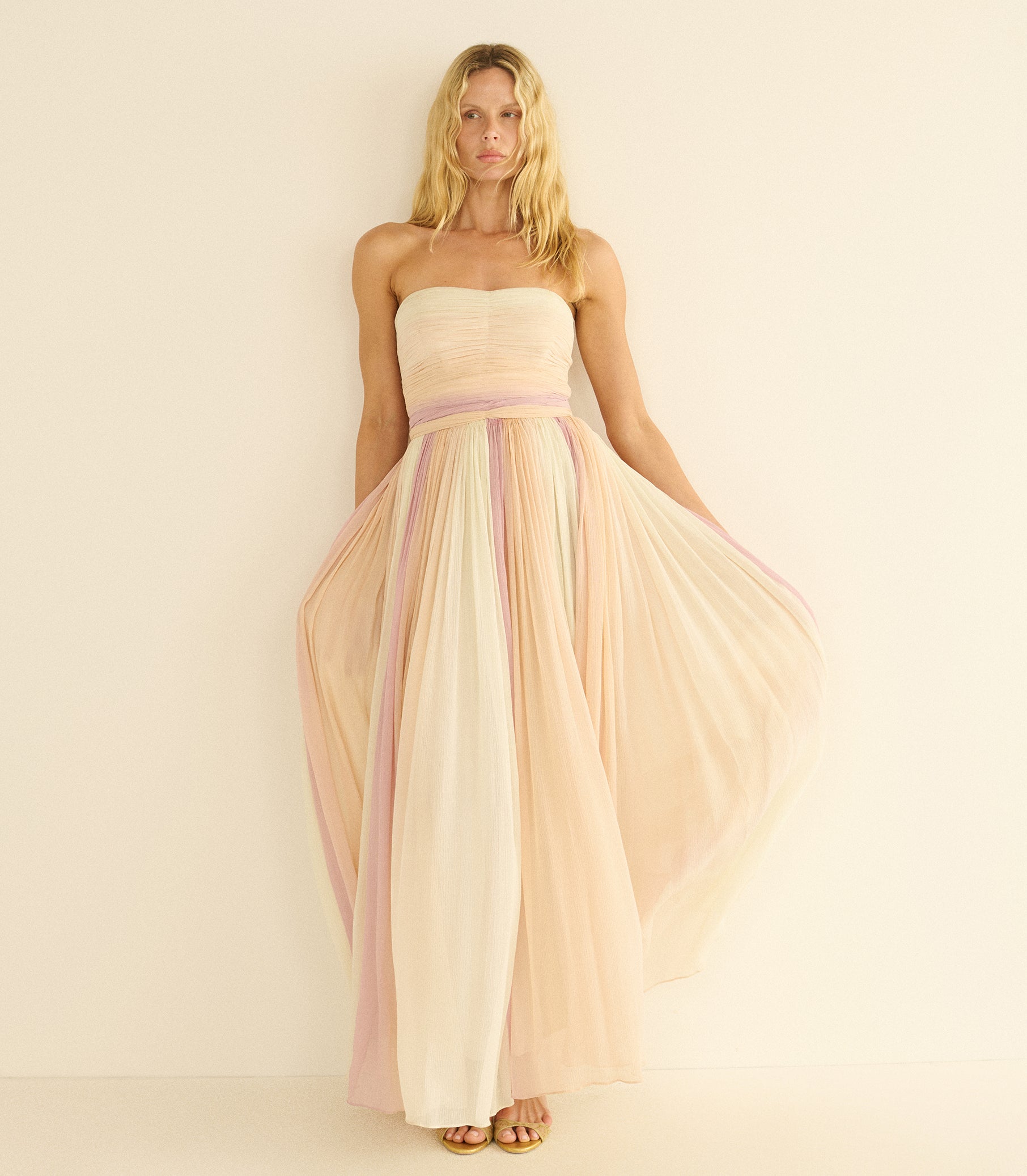DIANTHUS DRESS -- TOURMALINE OMBRE view 4
