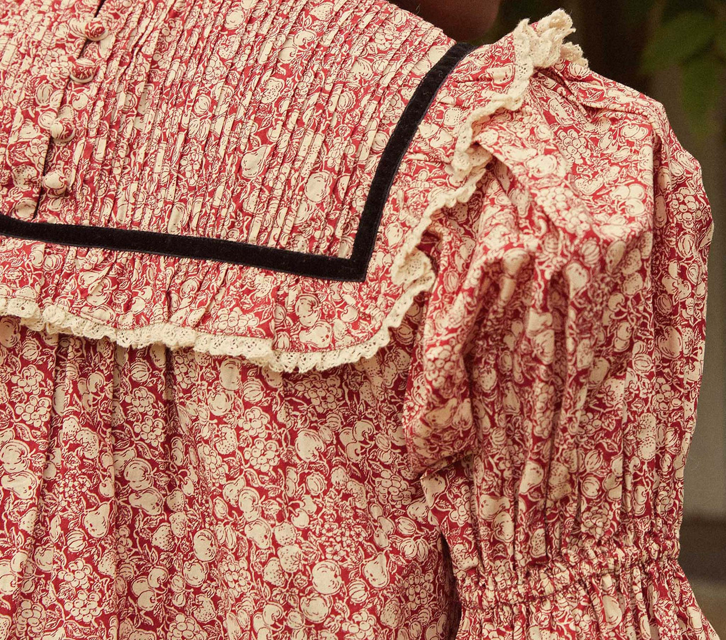 HMD -- ANJOU DRESS -- ROUGE POMME ET POIRE