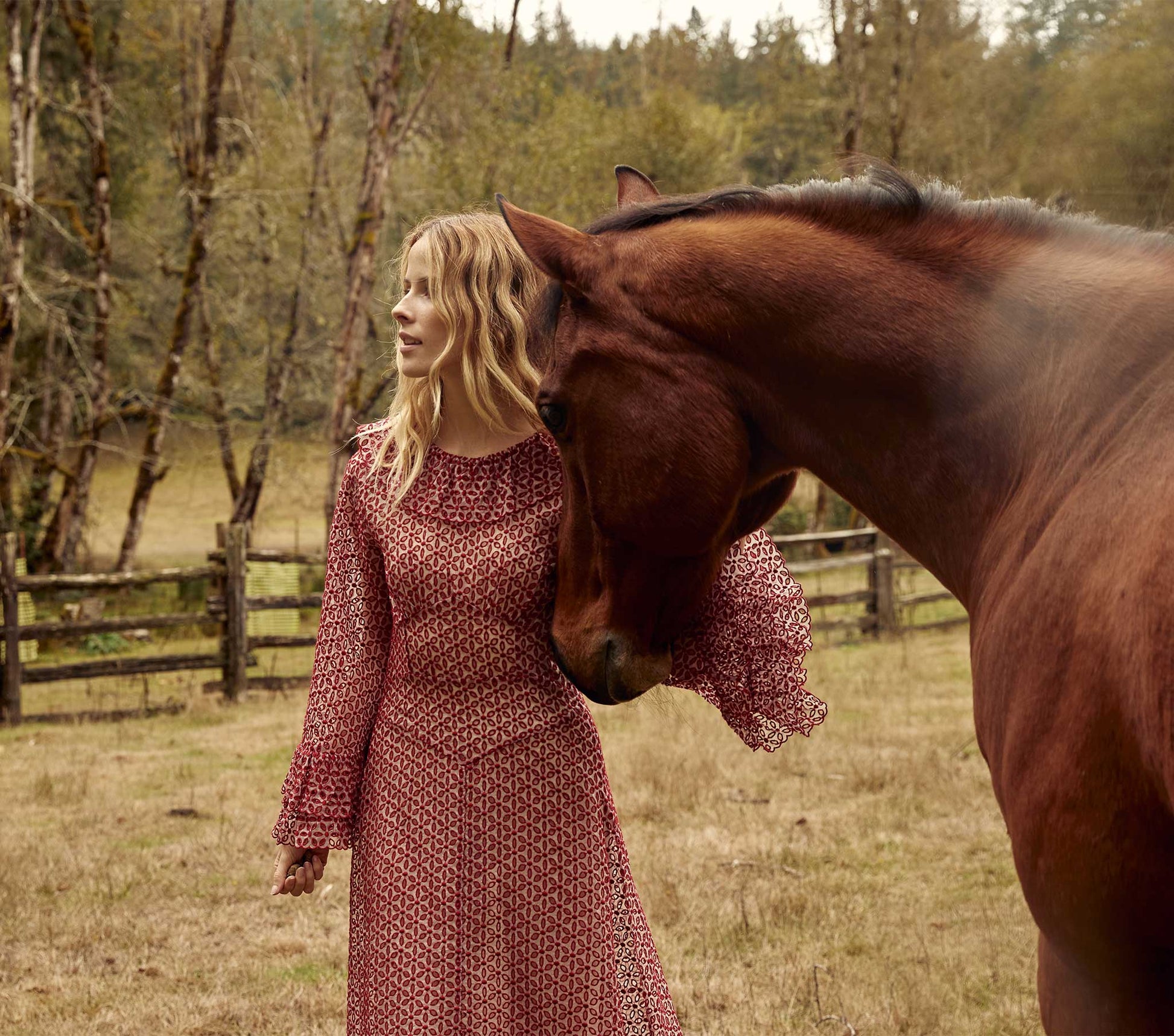 HMD -- CONSTELLATION DRESS -- POPPY view 2
