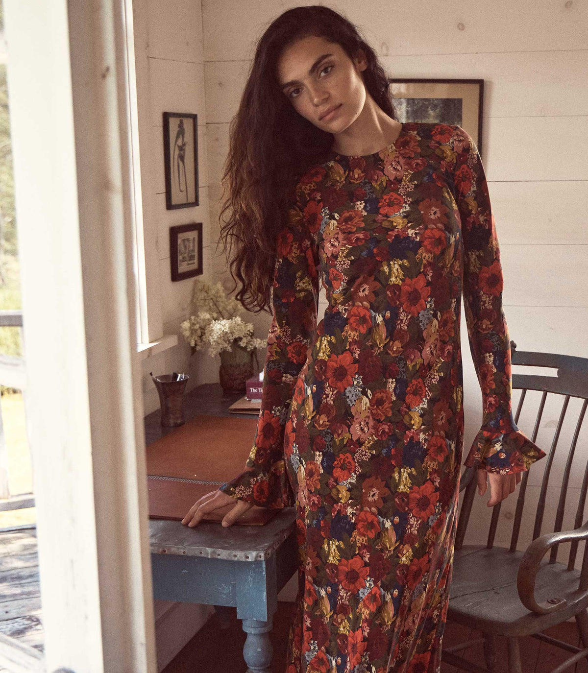 HMD -- AMANDE DRESS -- MOONLIT GARDEN view 1
