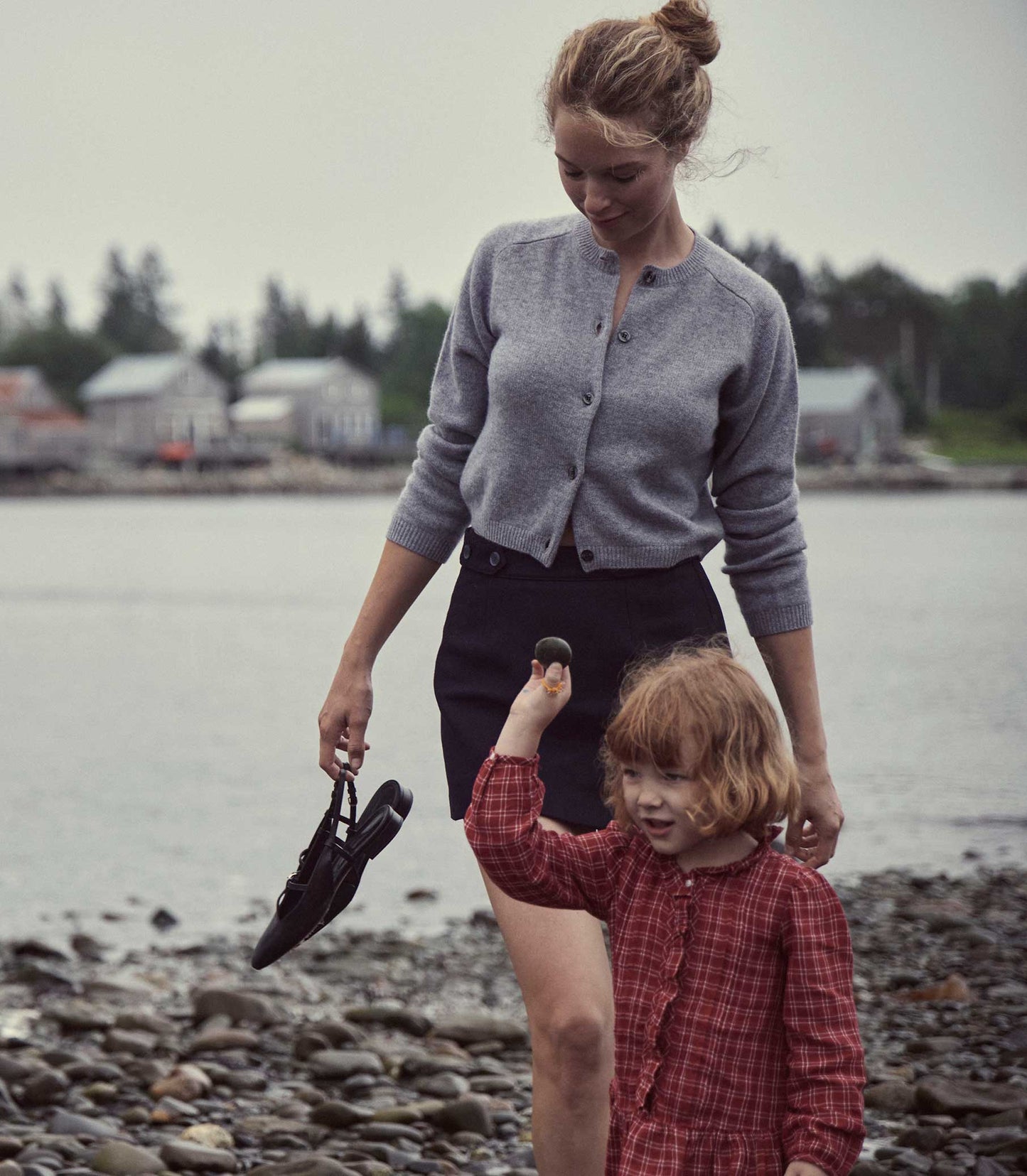 HMD -- ASHFORD CARDIGAN -- PEBBLE GREY