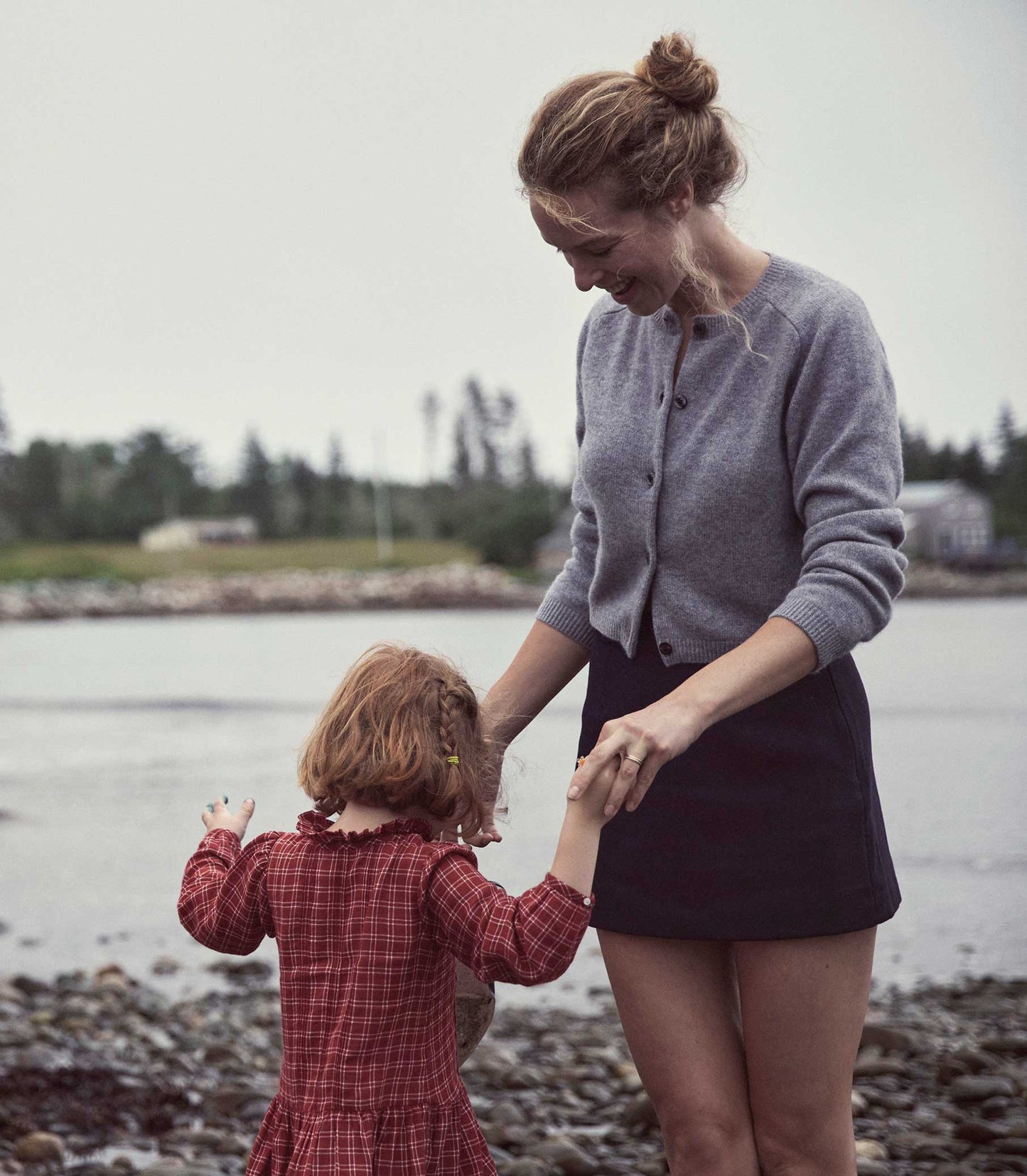 HMD -- ASHFORD CARDIGAN -- PEBBLE GREY