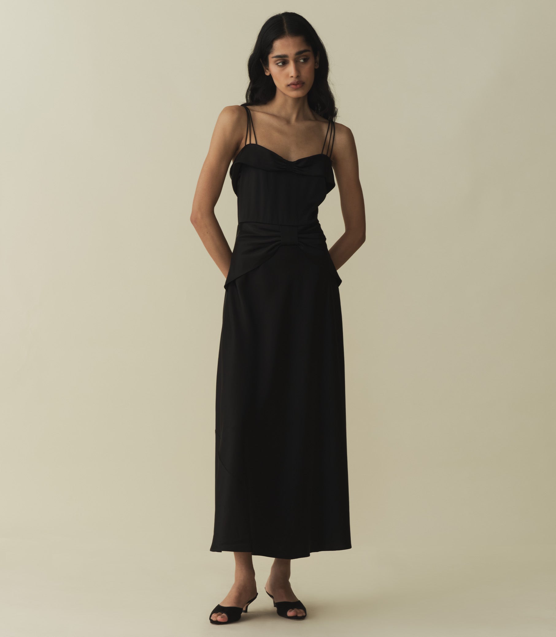 HMD -- DONETTA DRESS -- BLACK view 3
