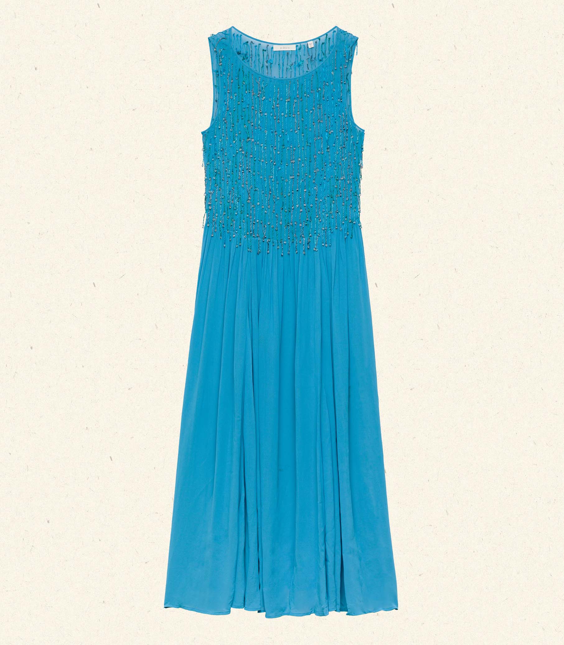 DONYALE DRESS -- BLUE GROTTO view 5