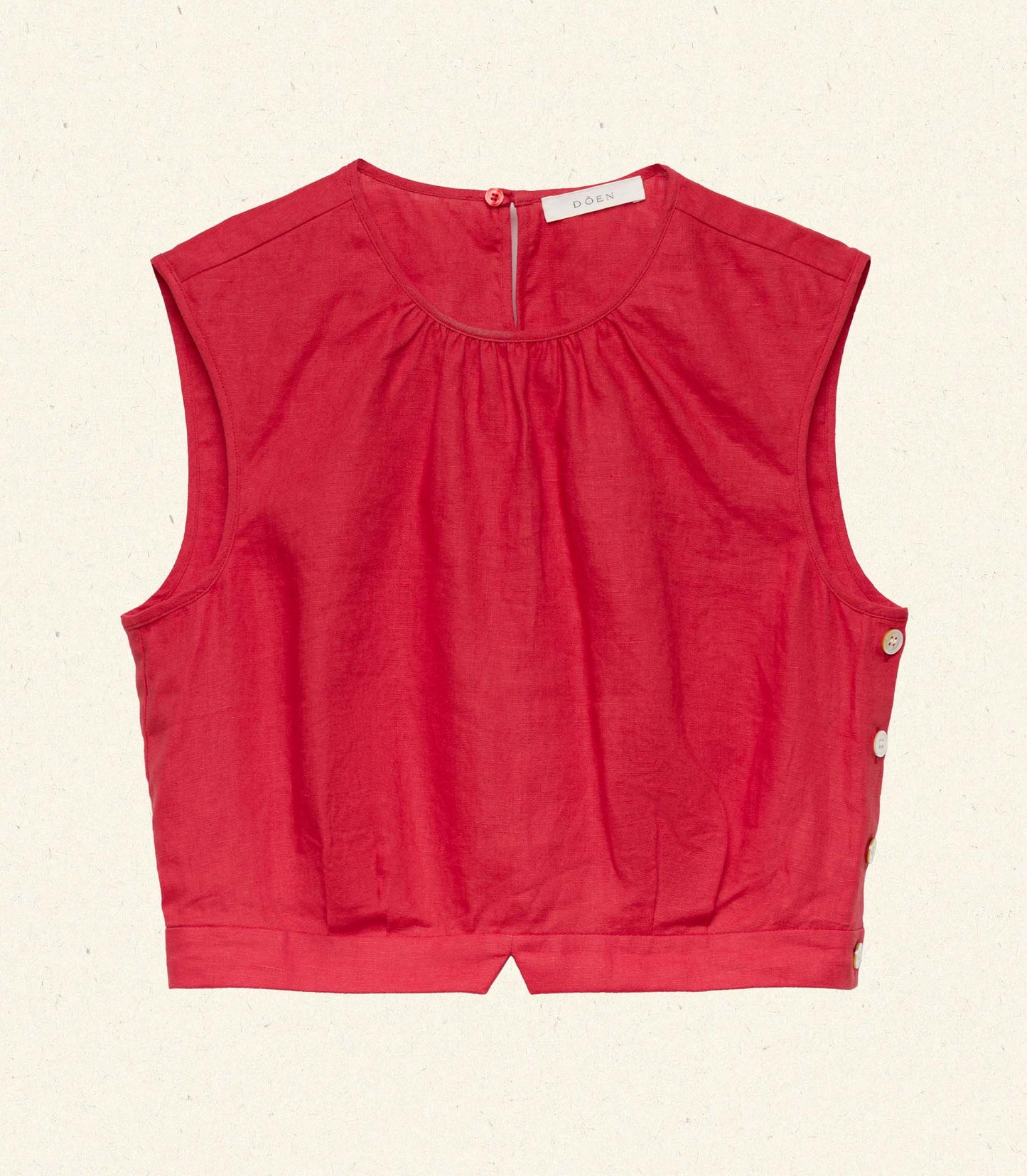 HMD -- DORIS TOP -- SCARLET