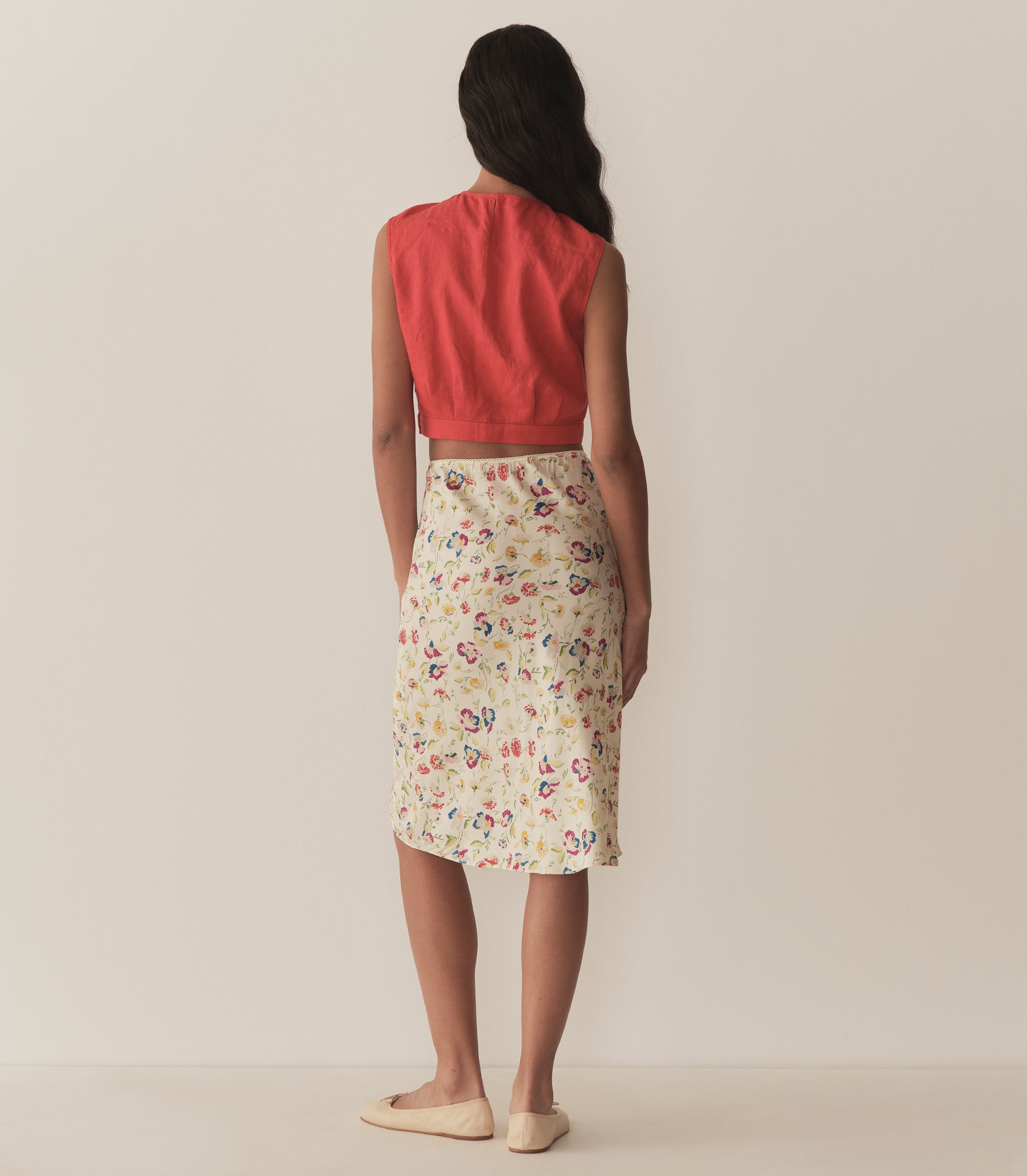 DORIS TOP -- SCARLET view 7
