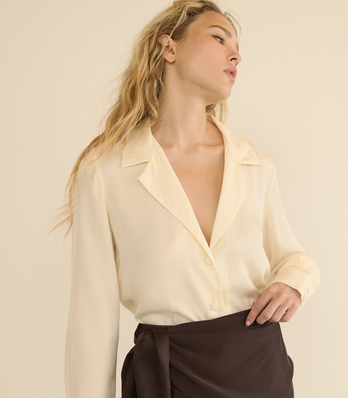 DORSIA TOP -- SEA SALT