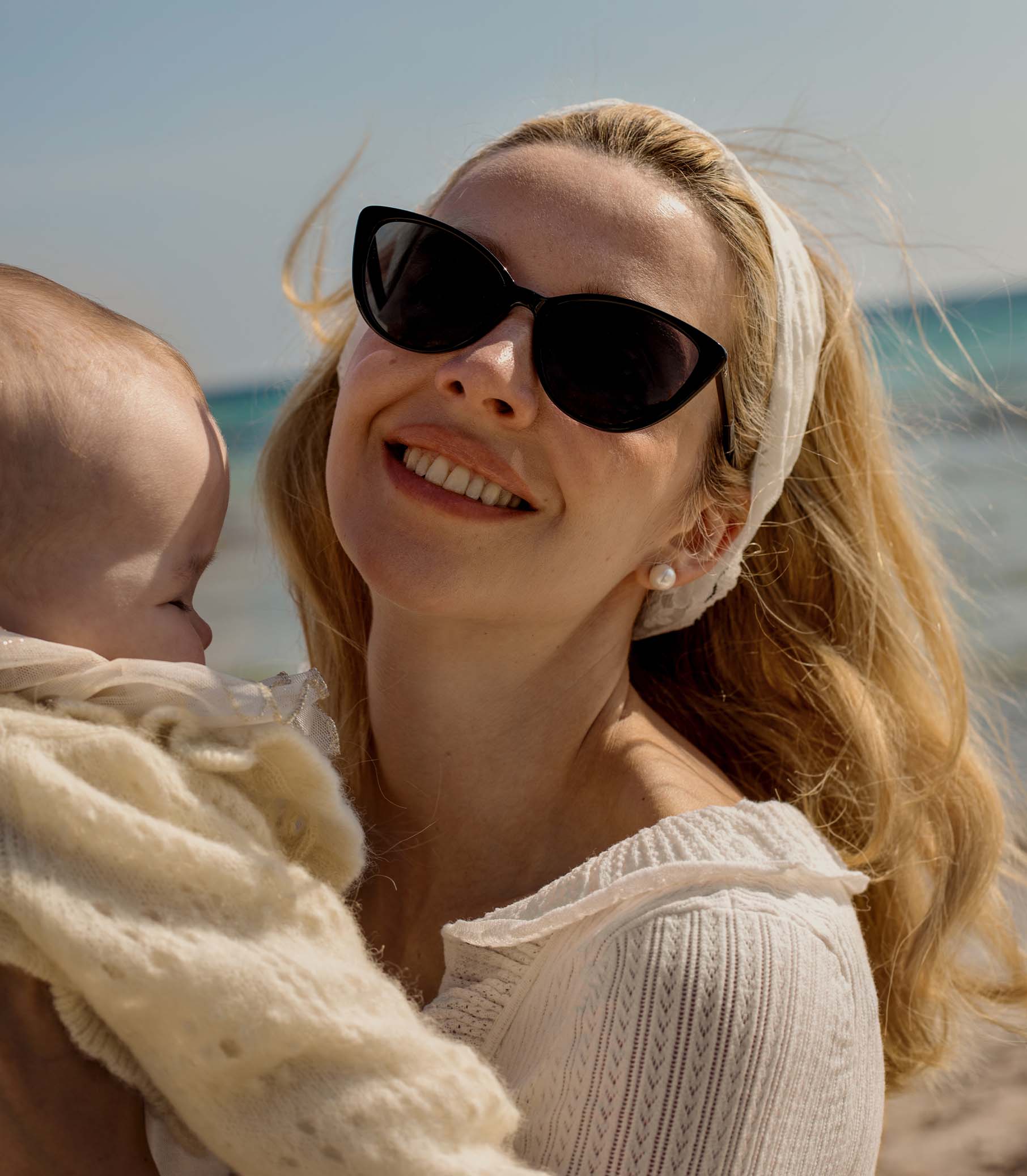 DÔEN BY GARRETT LEIGHT DOYENNE SUNGLASSES -- BLACK view 1
