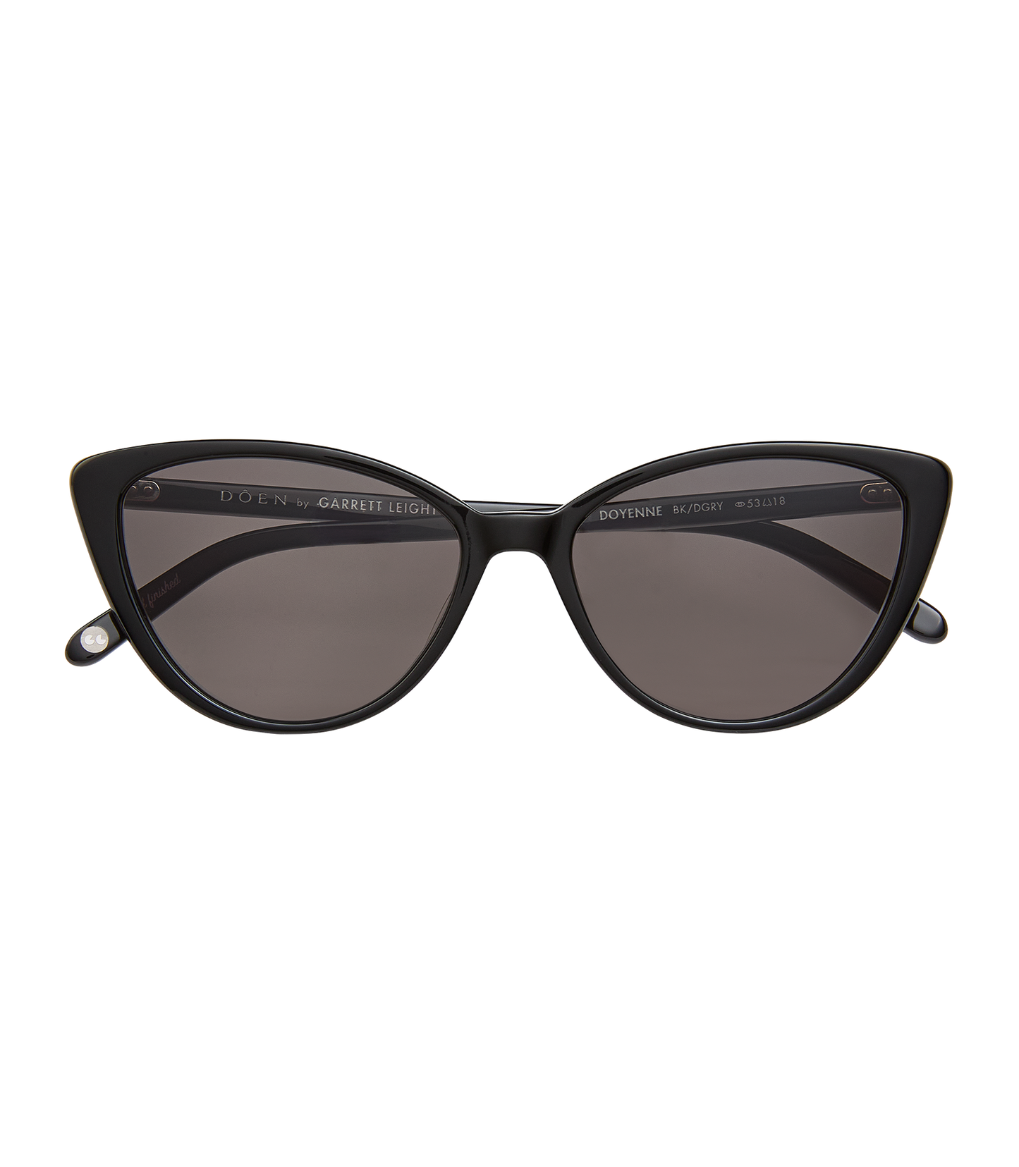 DÔEN BY GARRETT LEIGHT DOYENNE SUNGLASSES -- BLACK
