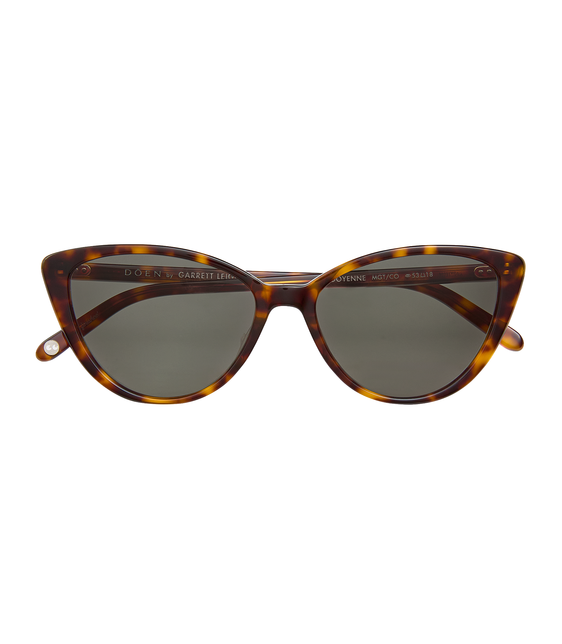 DÔEN BY GARRETT LEIGHT DOYENNE SUNGLASSES -- TORTOISE view 6
