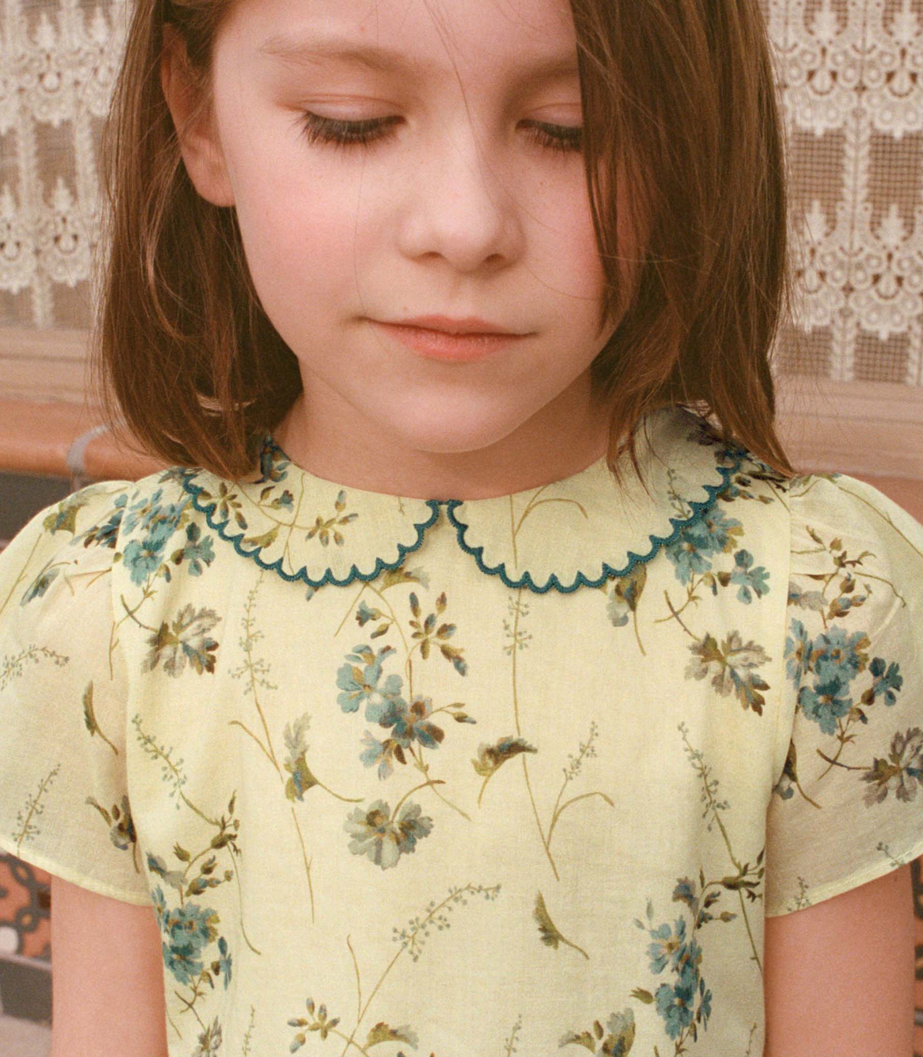 DUA DRESS -- SUNSHINE PRAIRIE ROSE view 3
