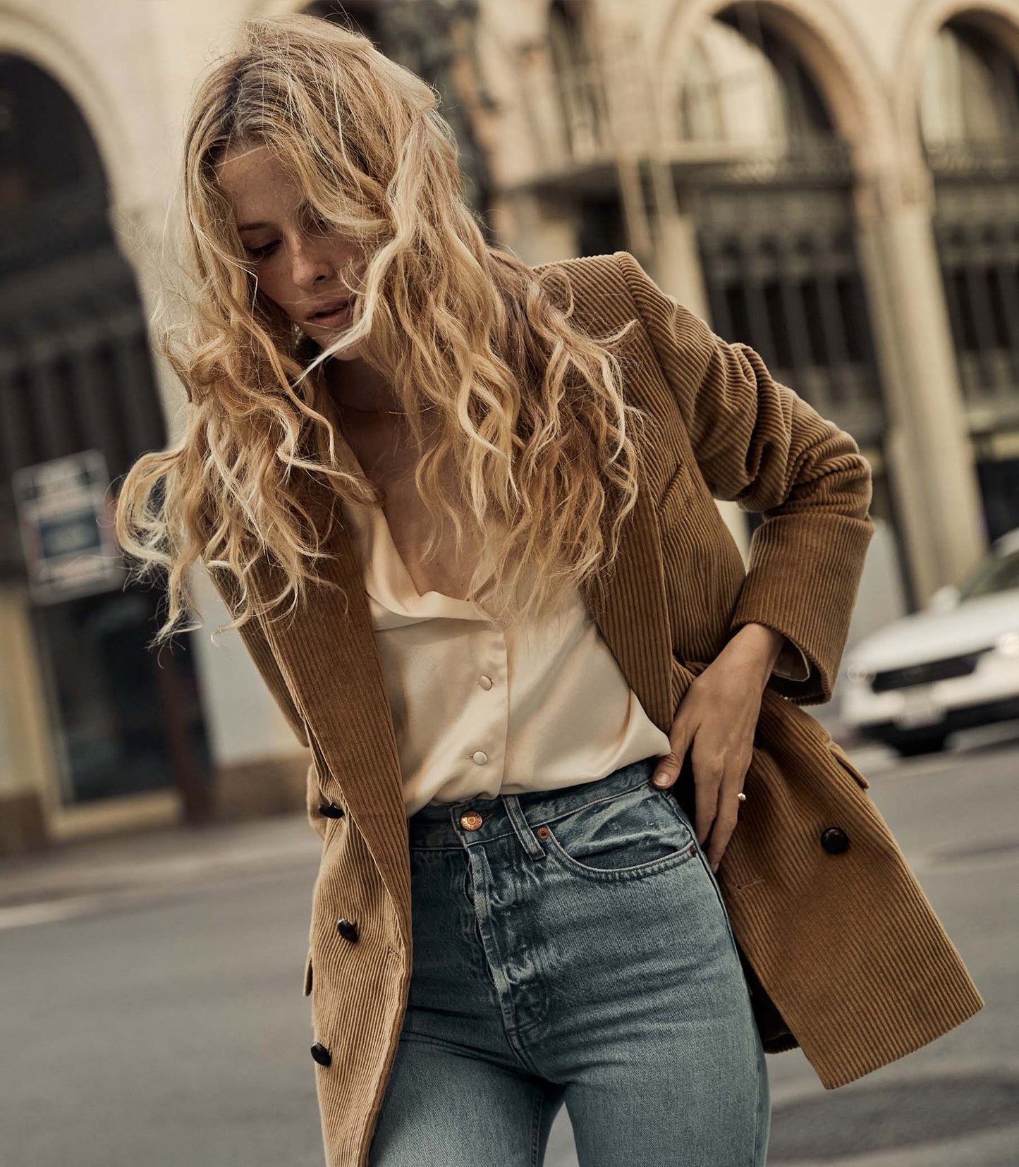 HMD -- DUCCIO JACKET -- CHESTNUT BROWN