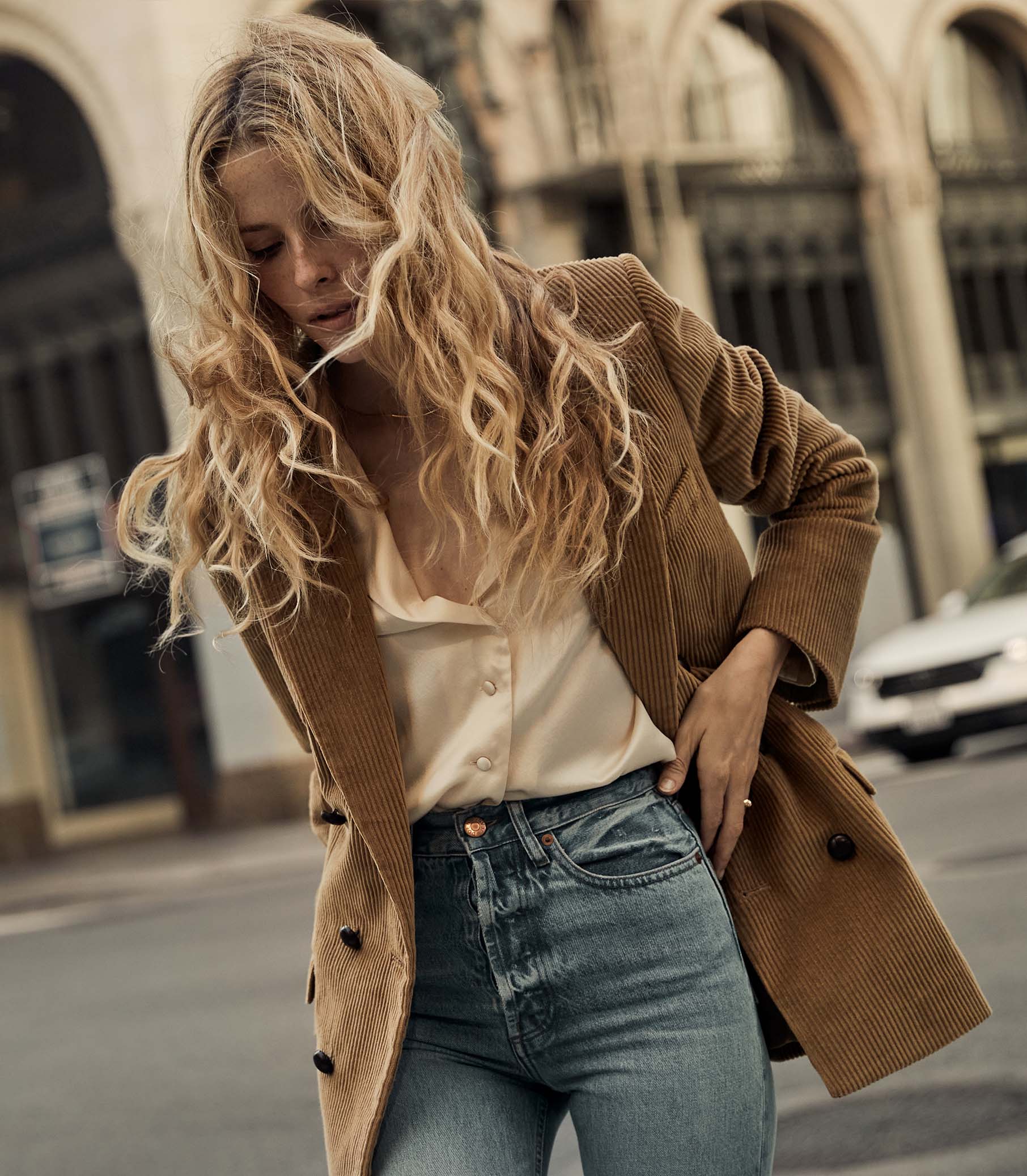 HMD -- DUCCIO JACKET -- CHESTNUT BROWN view 4
