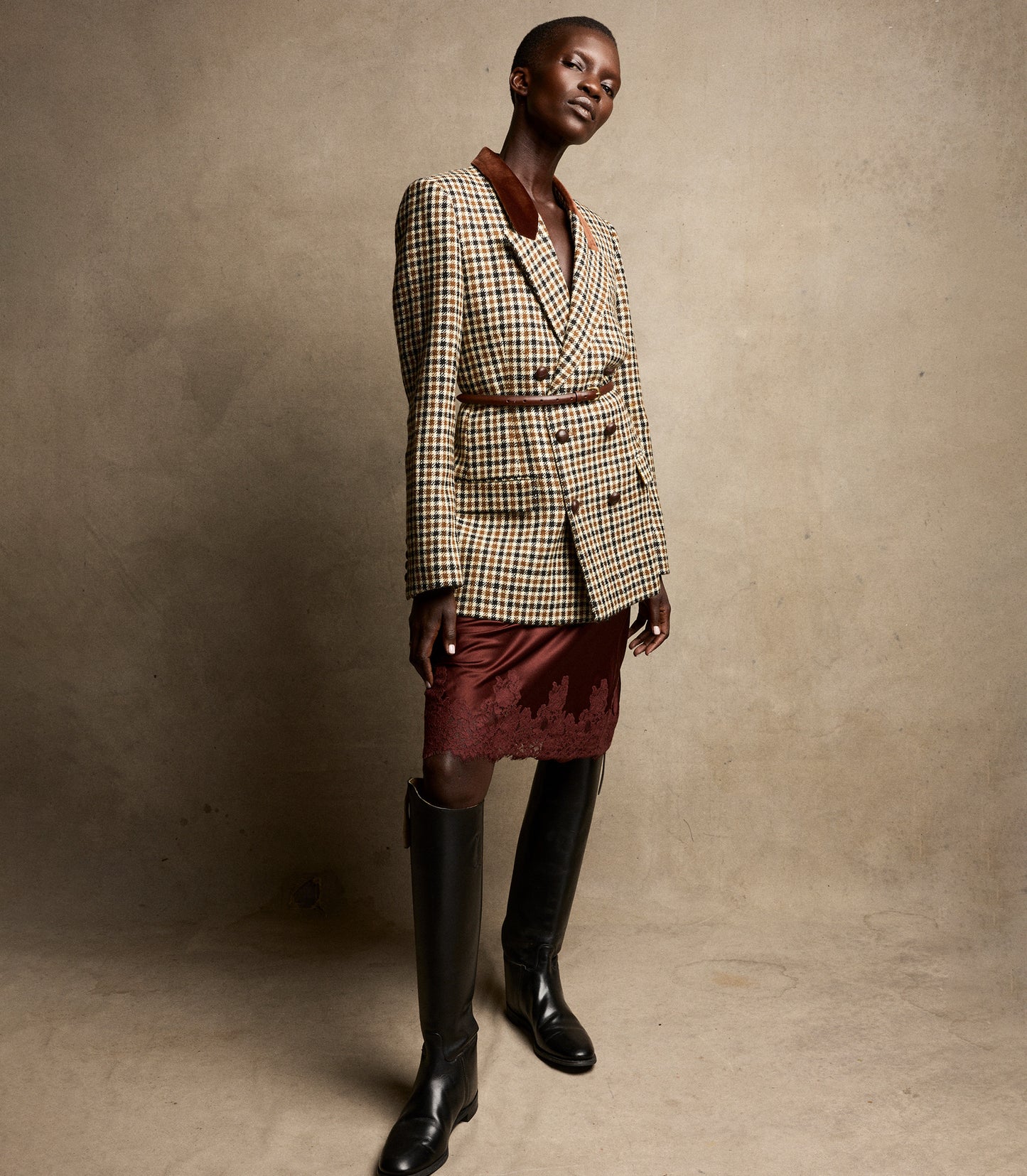 DUCCIO BLAZER -- ELLSWORTH HOUNDSTOOTH