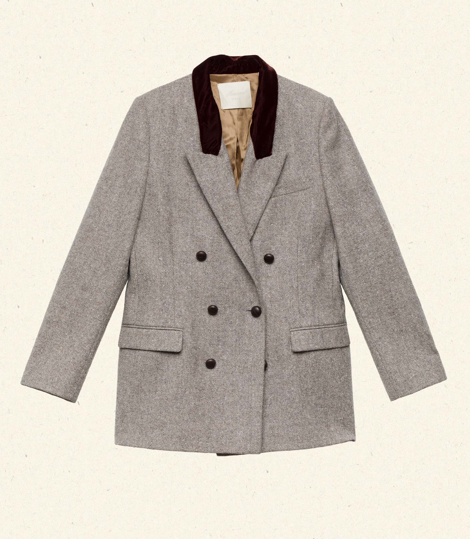 DUCCIO JACKET -- CASTLE GREY view 8