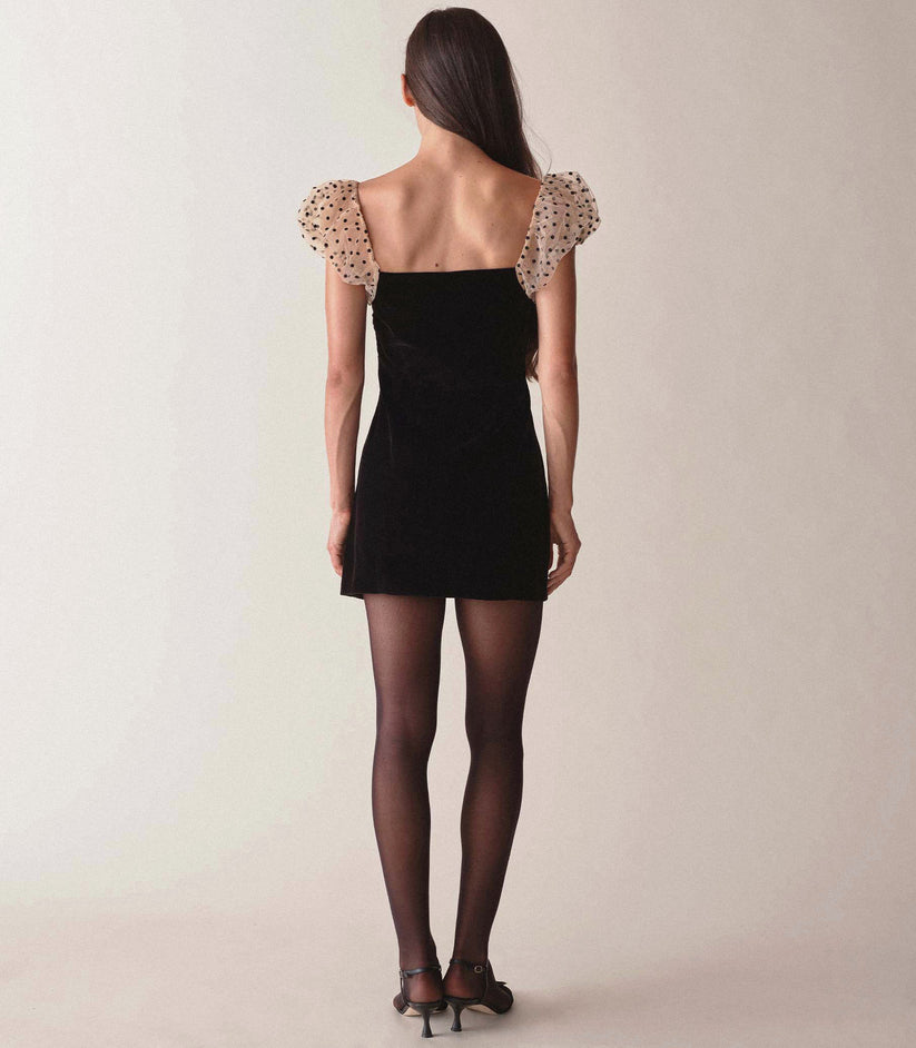 Denita Dress - Black | DÔEN