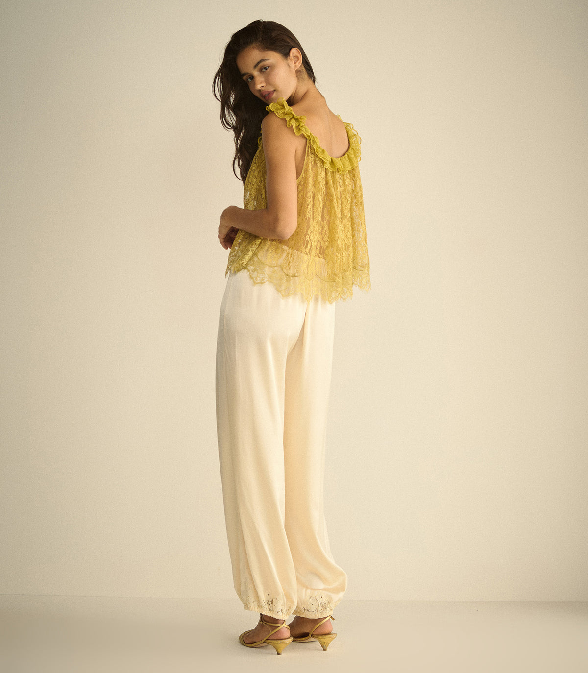 ELANE TOP -- ANTIQUE GOLD