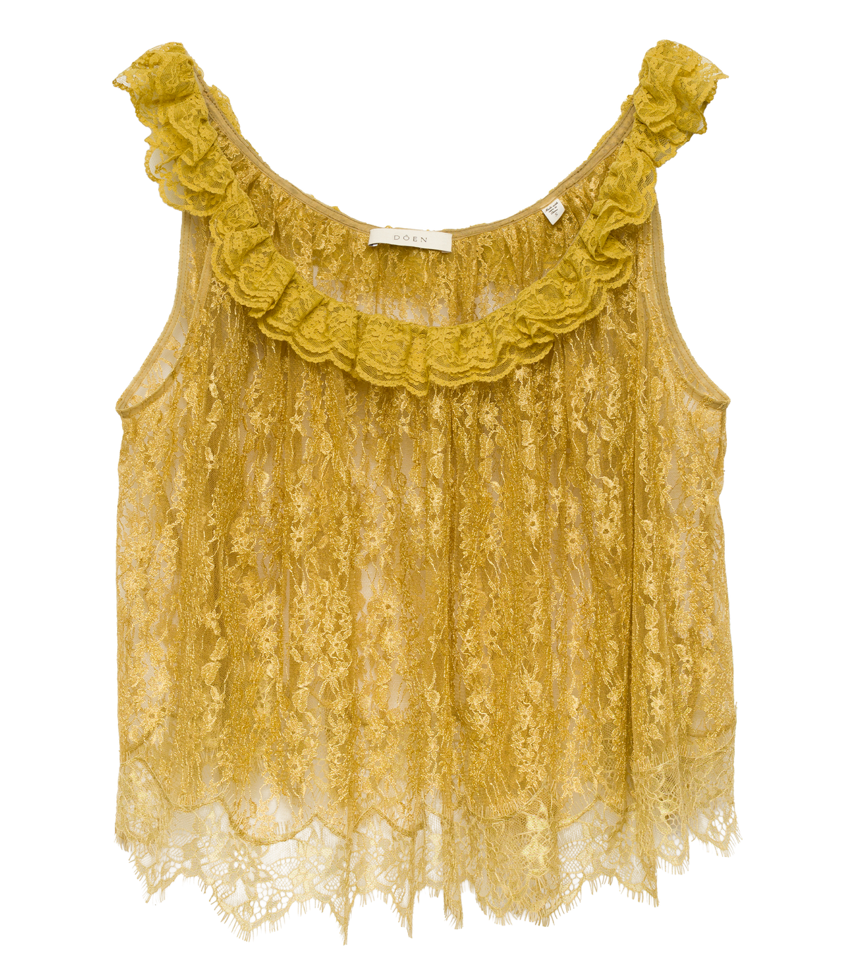 ELANE TOP -- ANTIQUE GOLD