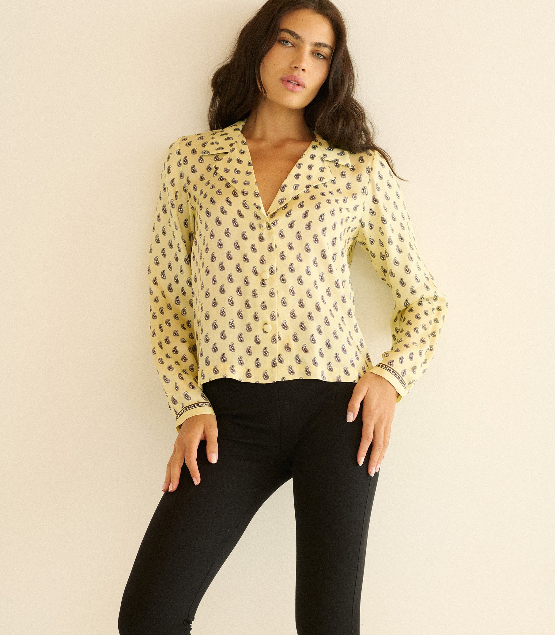 Elene Top - Sunlight Taormina Paisley | DÔEN