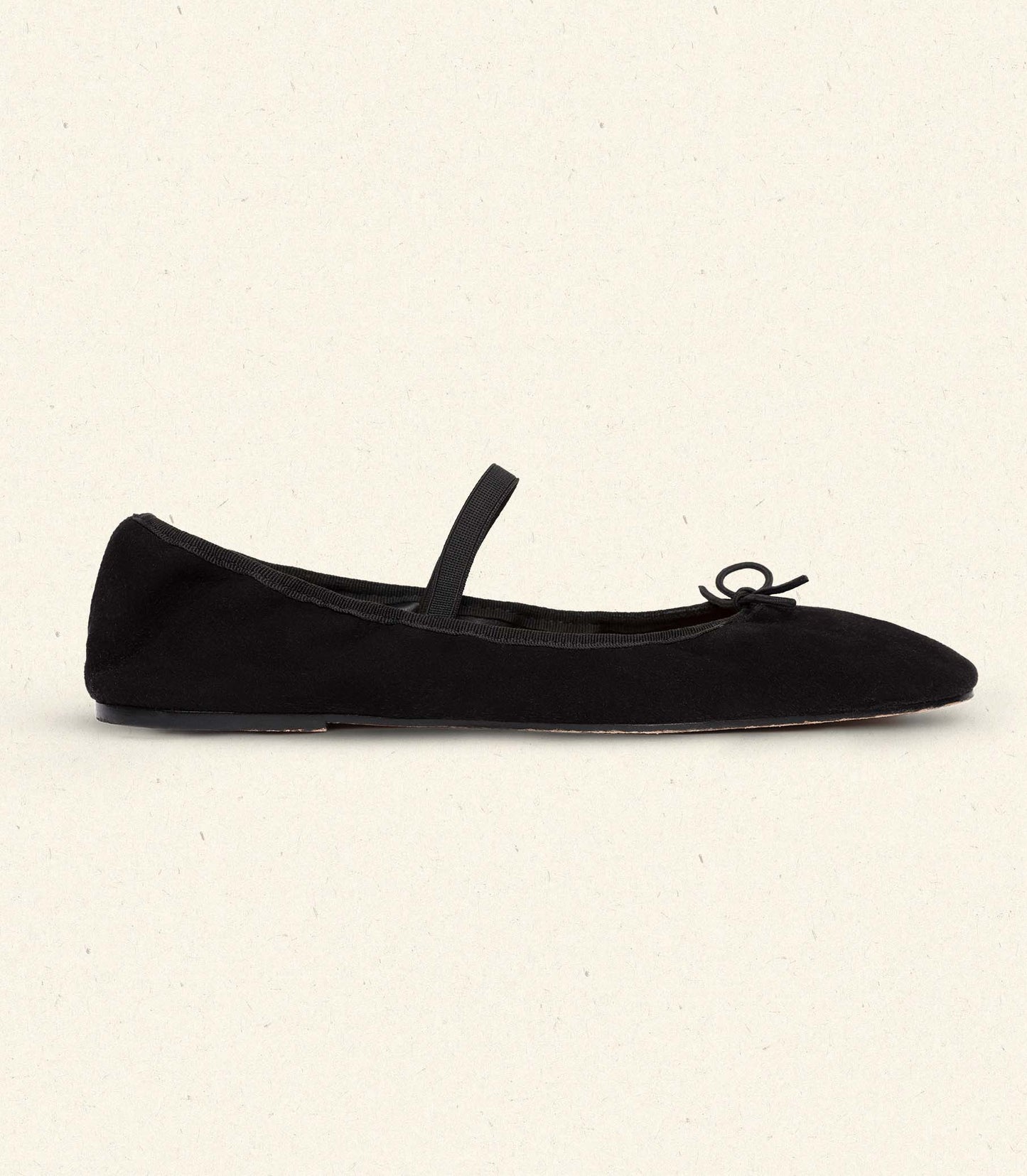 ELENI MARY JANE -- BLACK SUEDE
