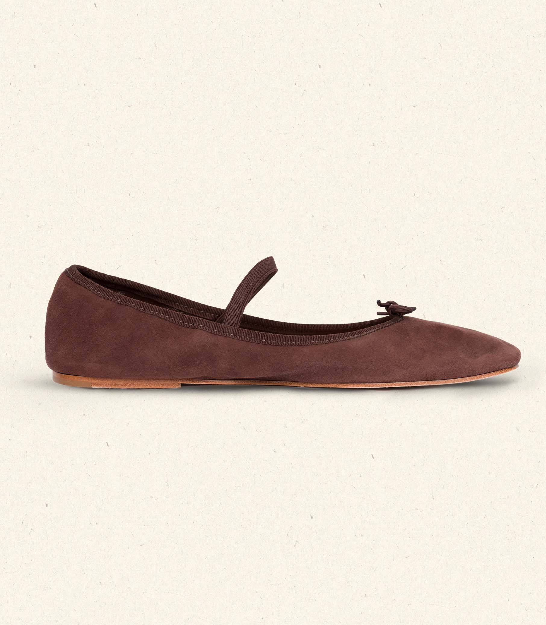 ELENI MARY JANE -- CHOCOLATE SUEDE view 6