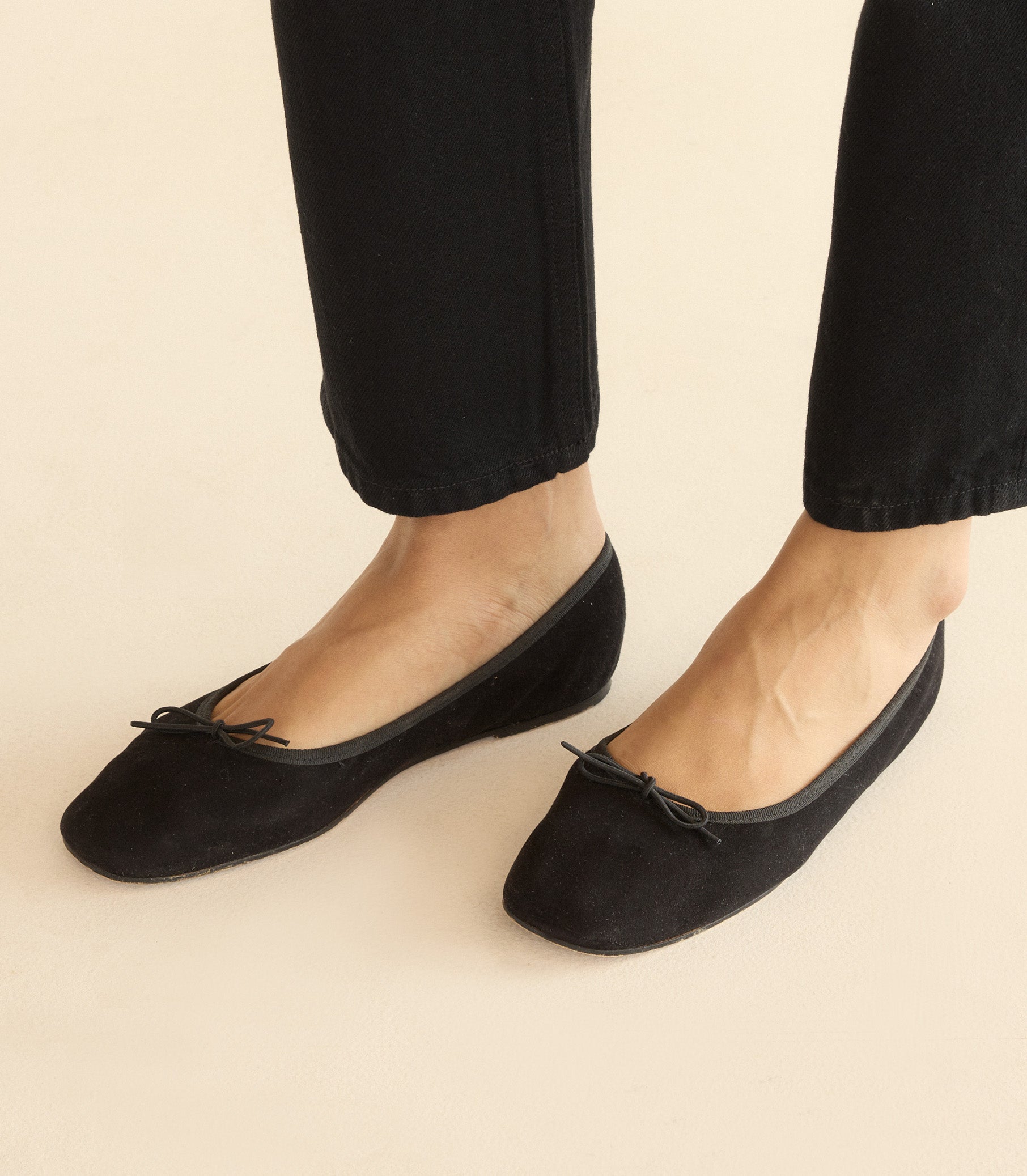 ELENI MARY JANE -- BLACK SUEDE view 5