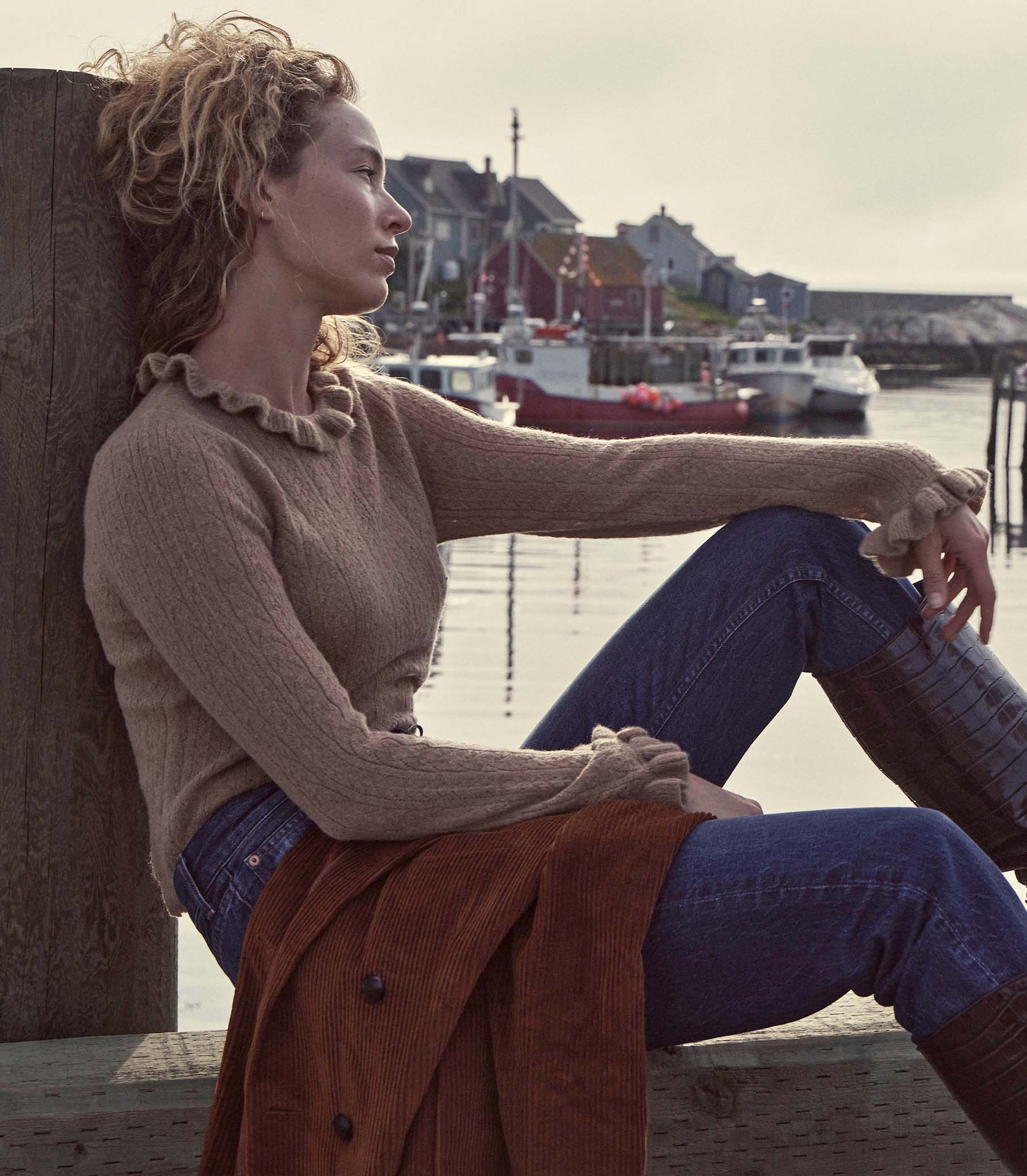 HMD -- ELIANA SWEATER -- CORK