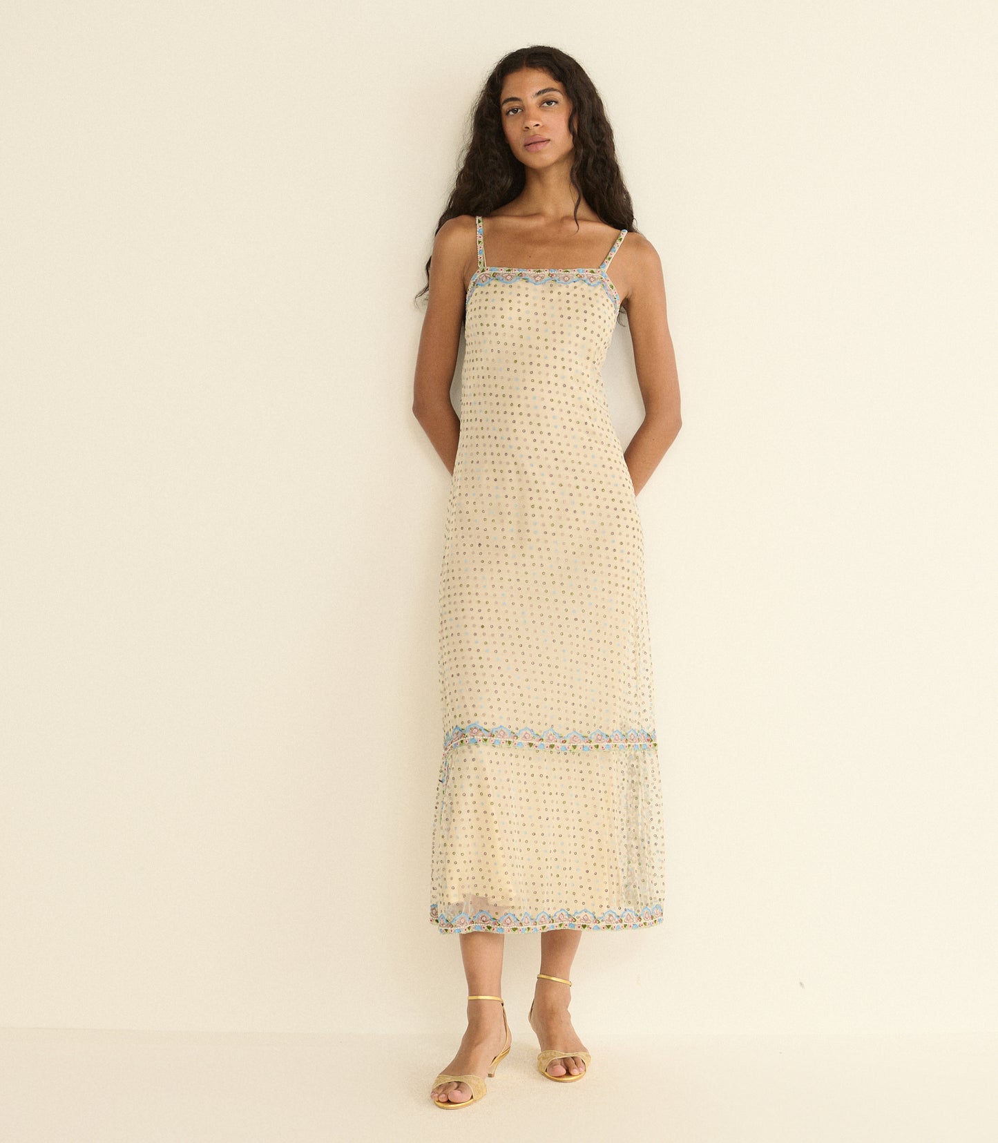 ELIDA DRESS -- CANDLELIGHT