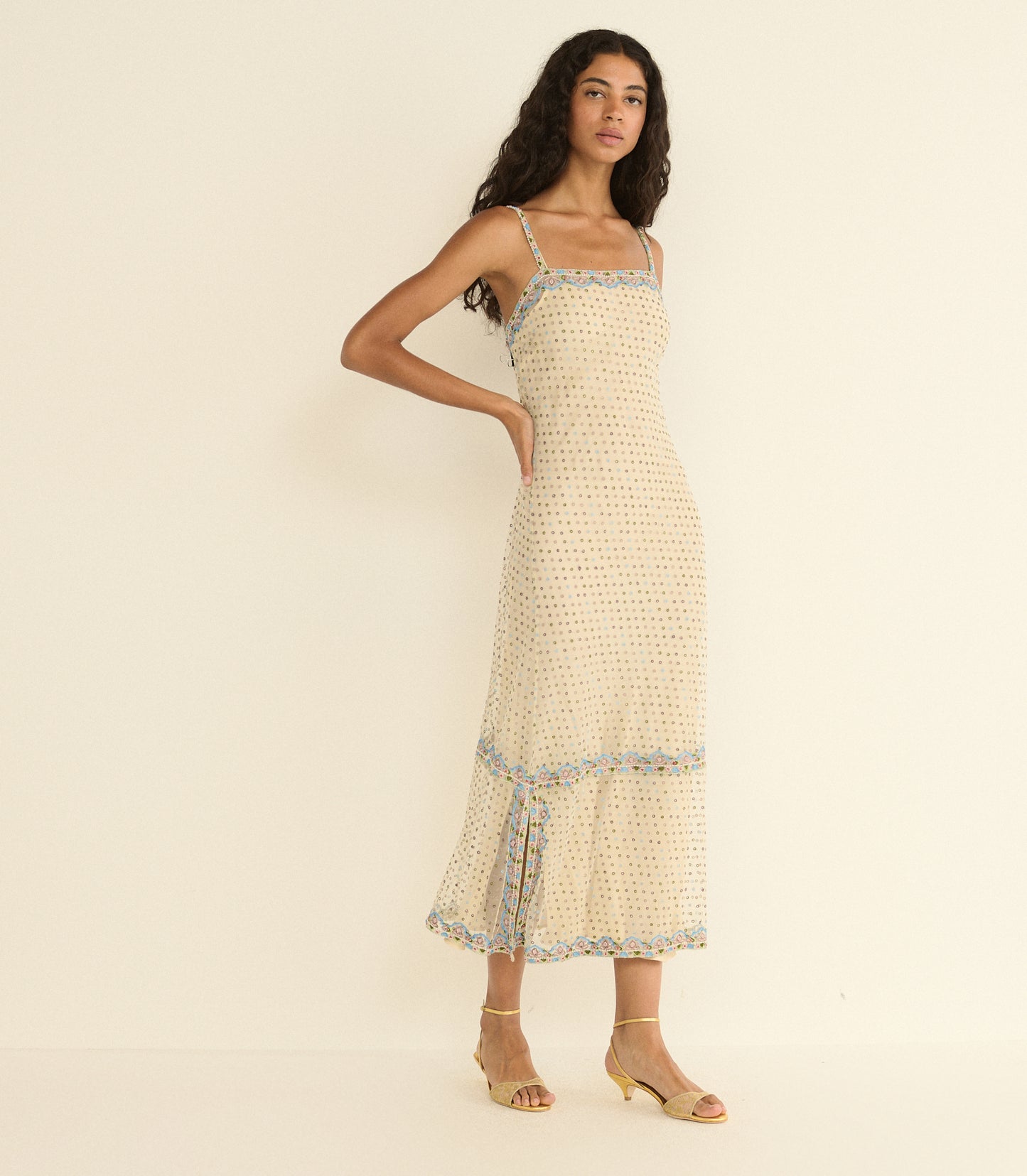 ELIDA DRESS -- CANDLELIGHT