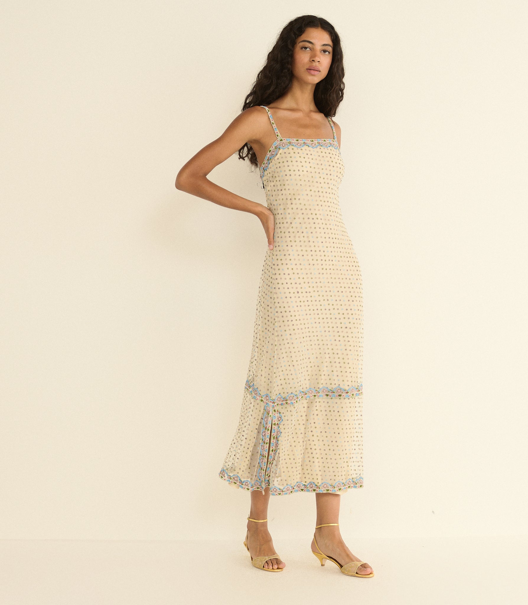 ELIDA DRESS -- CANDLELIGHT view 2
