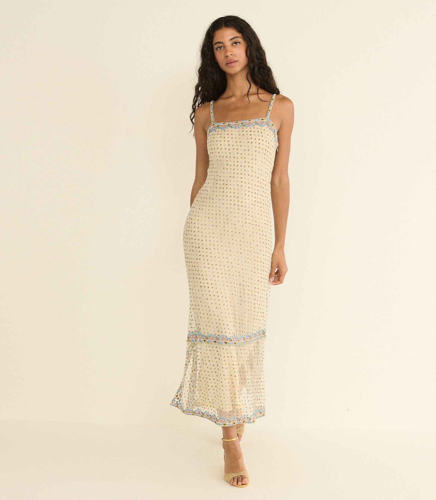 ELIDA DRESS -- CANDLELIGHT