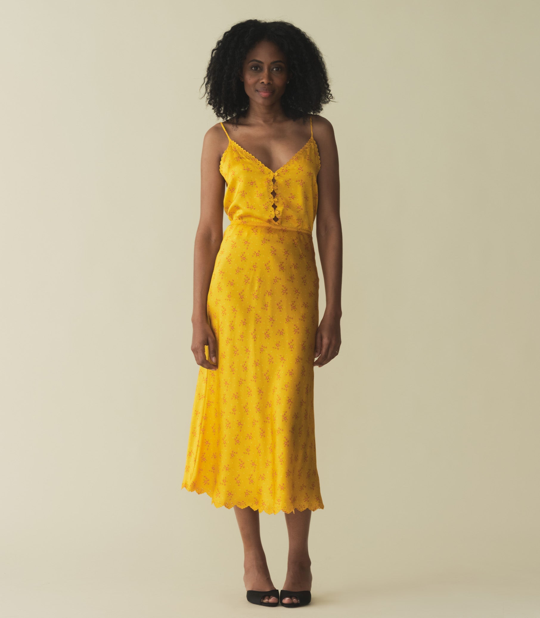 HMD -- ELISE TOP -- GOLDENROD HILLSIDE HEATHER view 3
