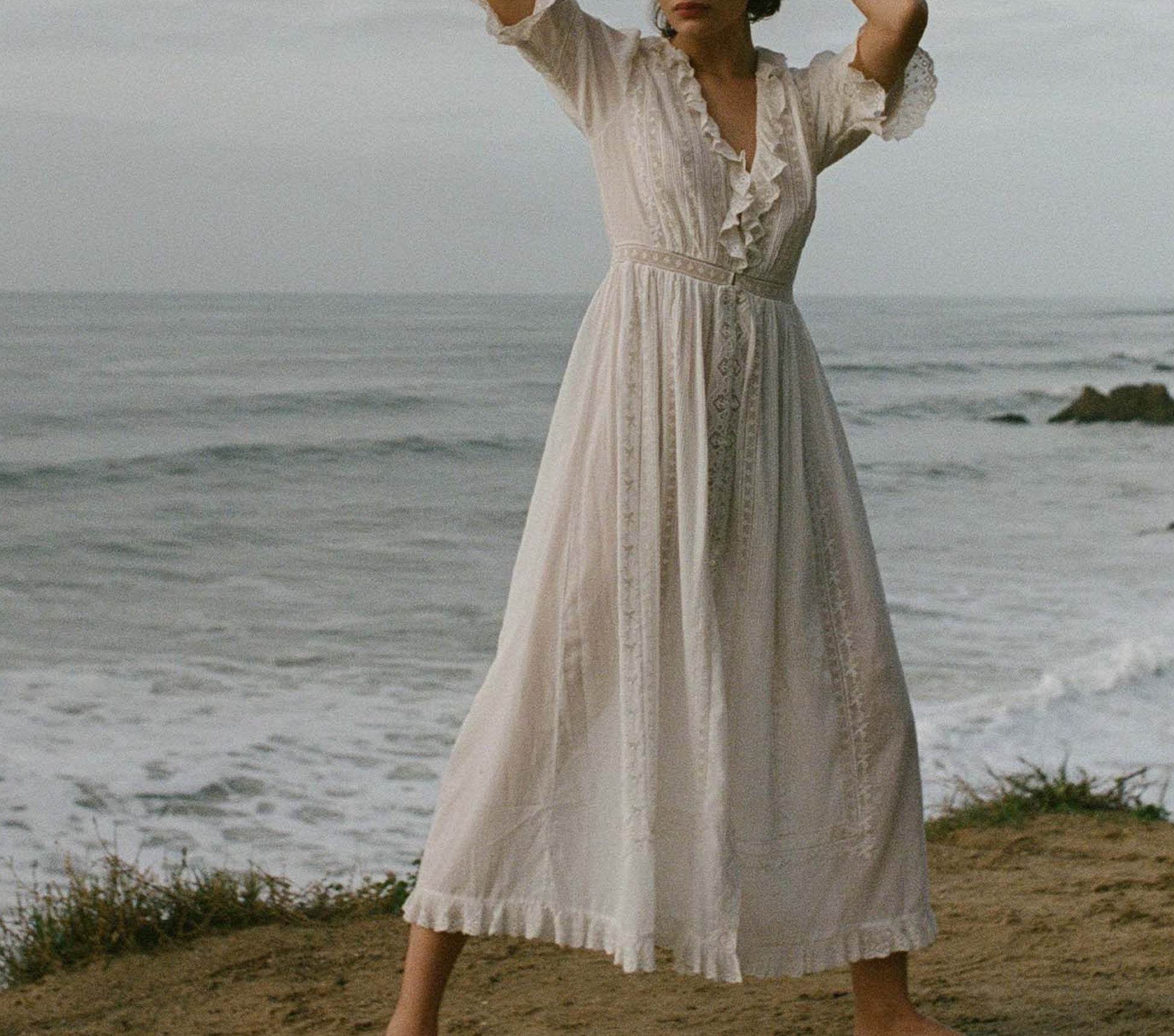 HMD -- ELLORA DRESS -- SALT view 8
