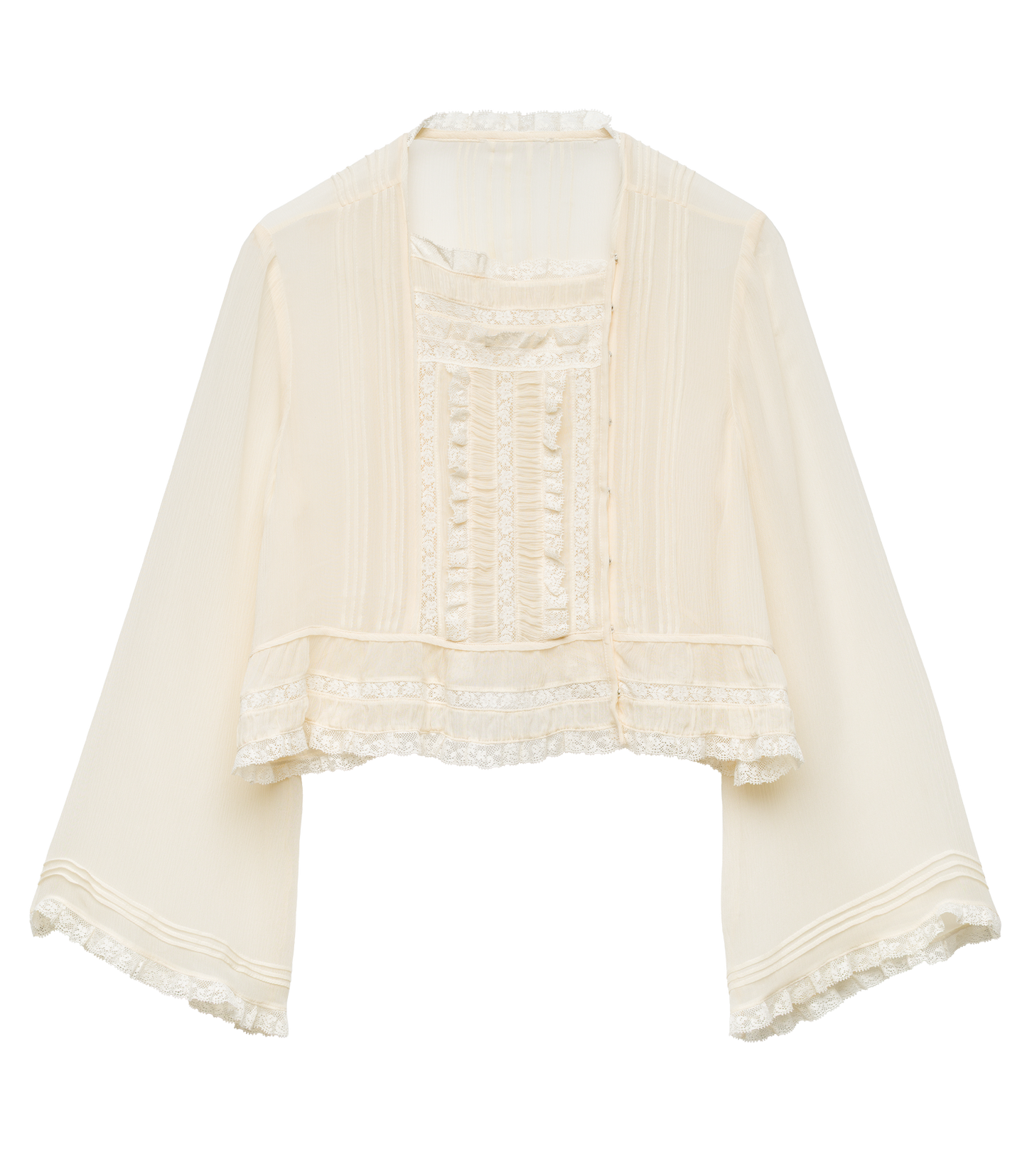 ELODINE TOP -- SEA SALT