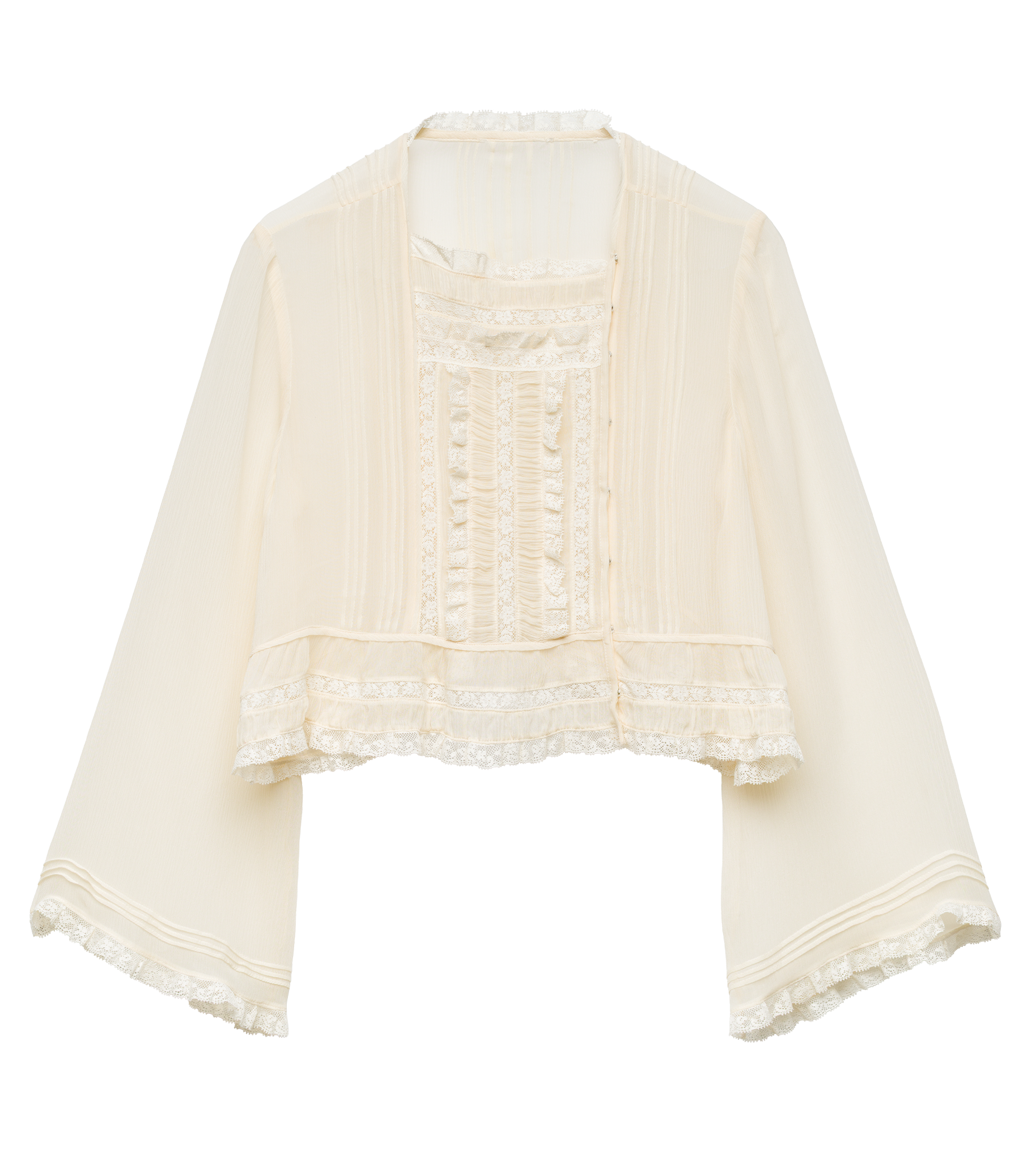 ELODINE TOP -- SEA SALT view 9
