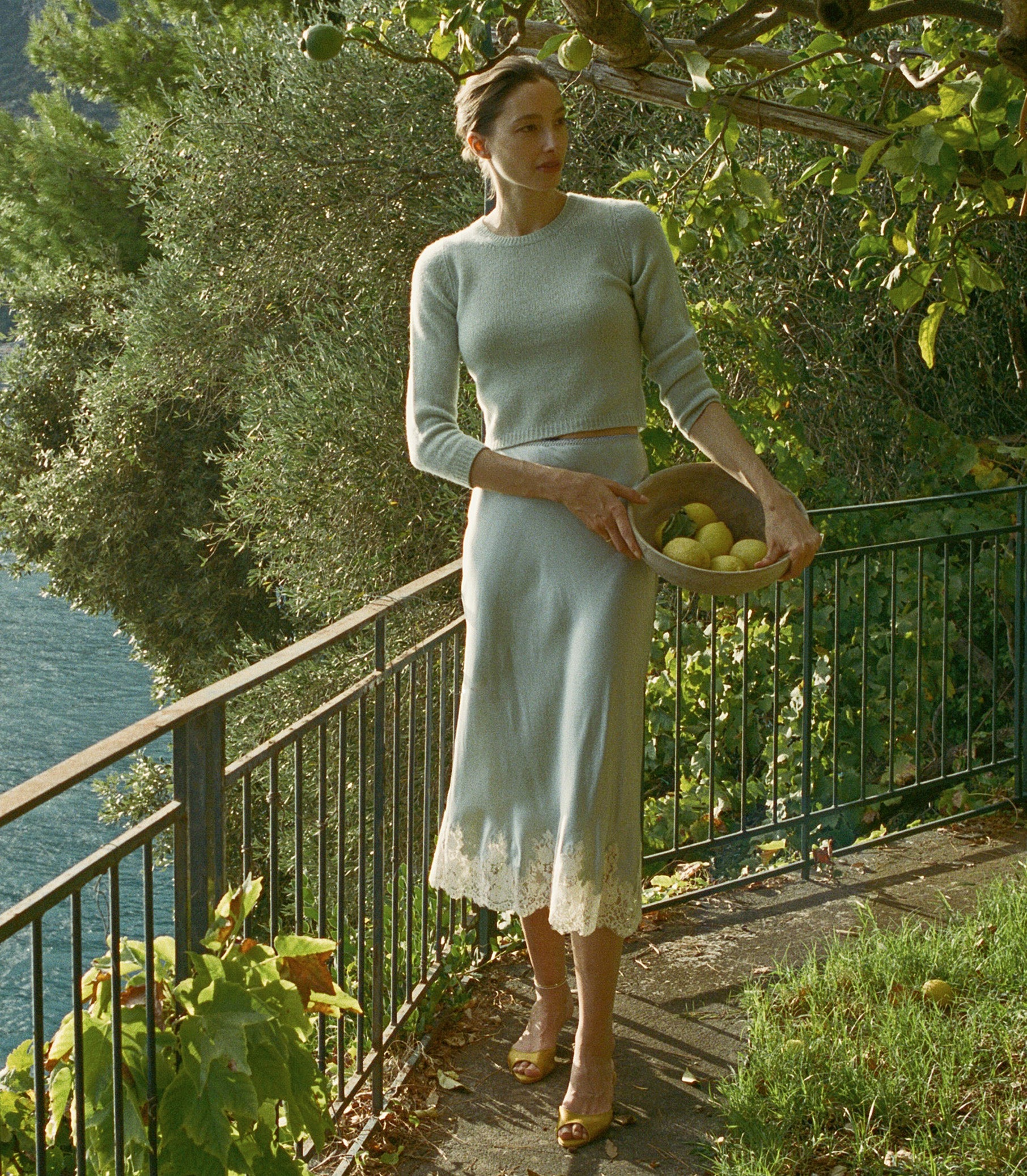 HMD -- ELOWEN SKIRT -- DUSTY BLUE view 5
