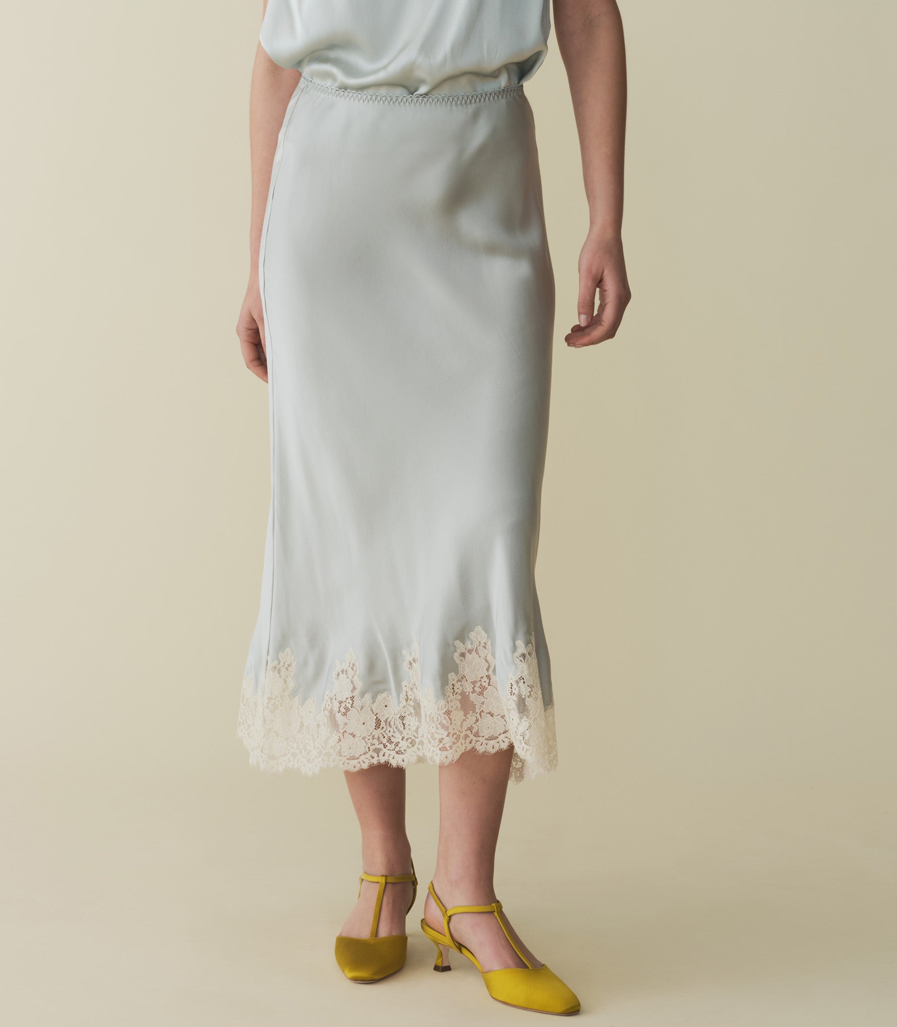 HMD -- ELOWEN SKIRT -- DUSTY BLUE view 2
