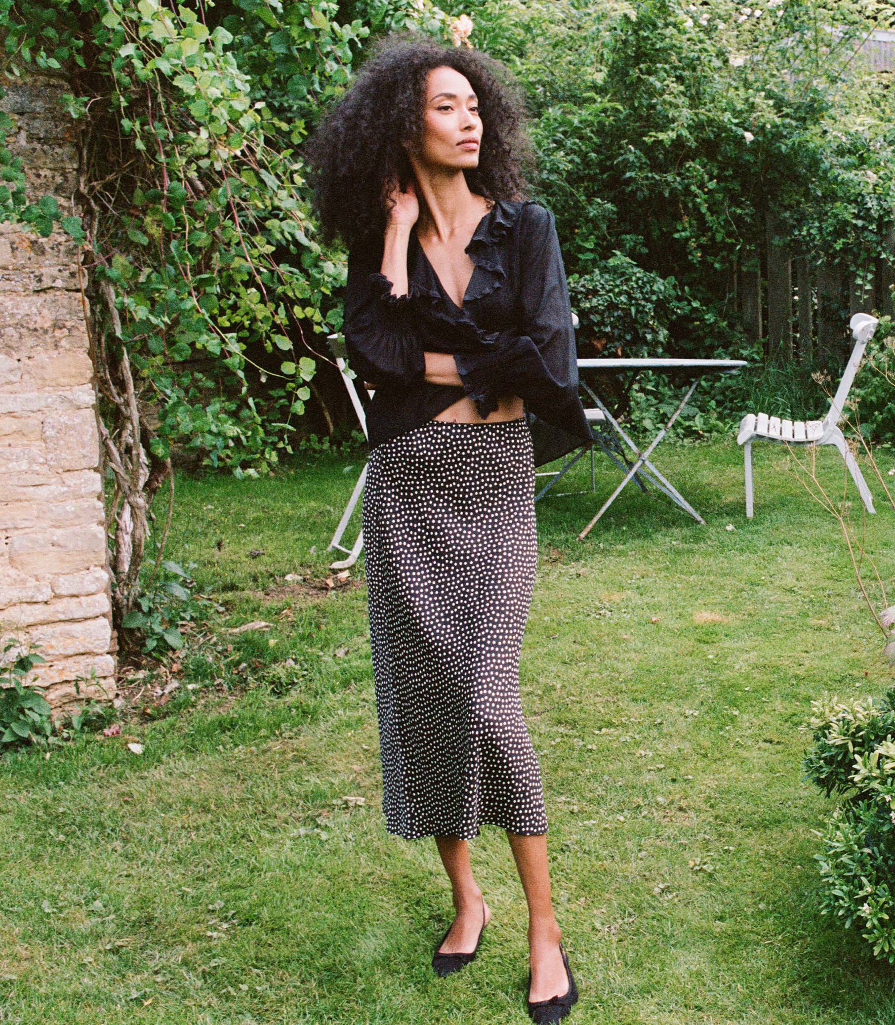 ELOWENA SKIRT -- CAMILLE DOT view 6